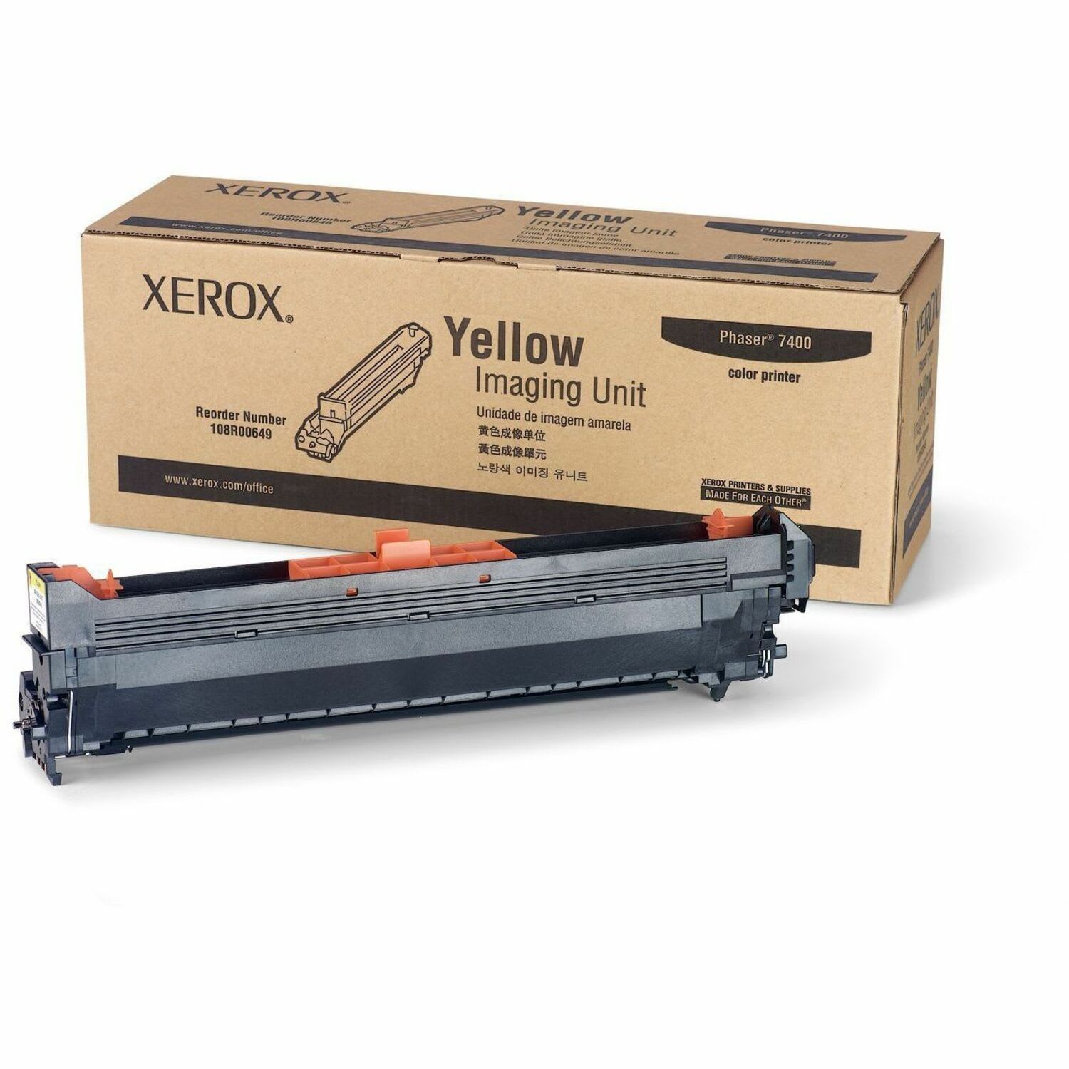Xerox 108R00649 Yellow Imaging Drum Unit - Image 3