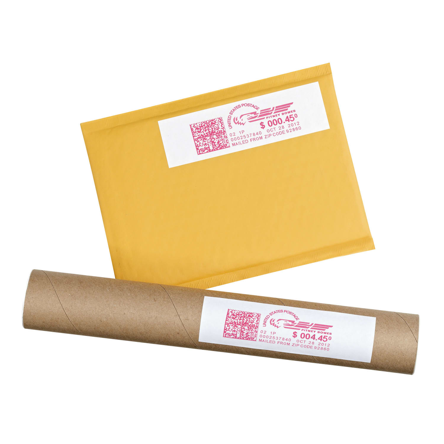 Avery Postage Meter Labels For Personal Post Office E700, 5289, 1 3/16in x 6in, White, Pack Of 60 - Image 3
