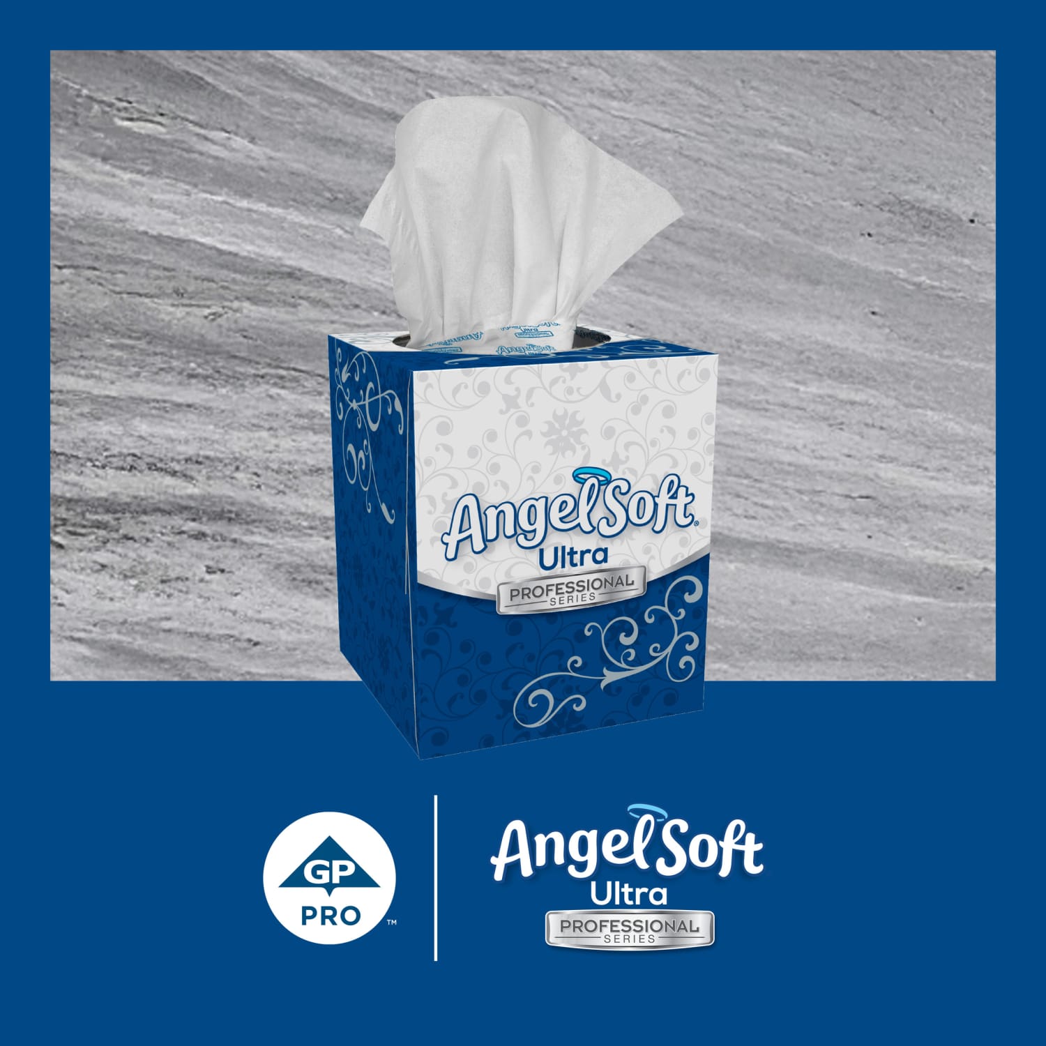 Angel Soft by GP PRO Ultra Professional Series Premium 2-Ply Facial Tissue, 96 Sheets Per Box, Case Of 36 Boxes - Image 4