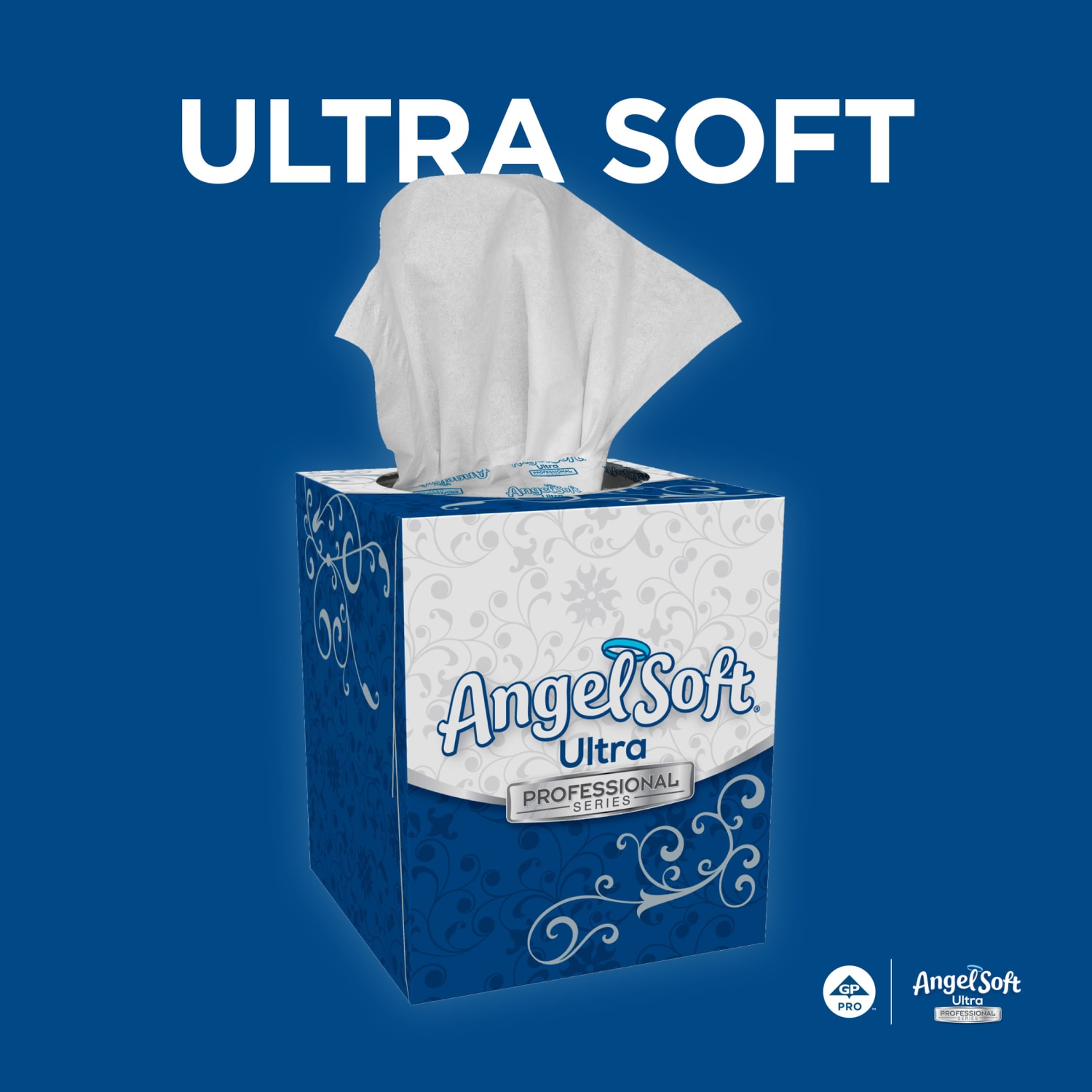 Angel Soft by GP PRO Ultra Professional Series Premium 2-Ply Facial Tissue, 96 Sheets Per Box, Case Of 36 Boxes - Image 6