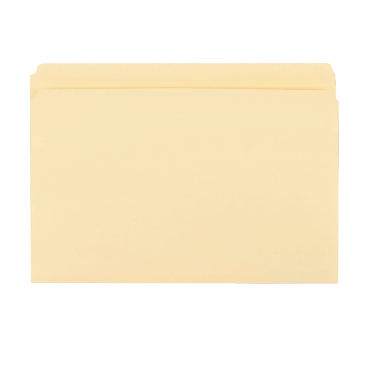 Office Depot Brand Manila File Folders, 3/4in Expansion, Straight Cut, Letter Size, Pack Of 100 Folders