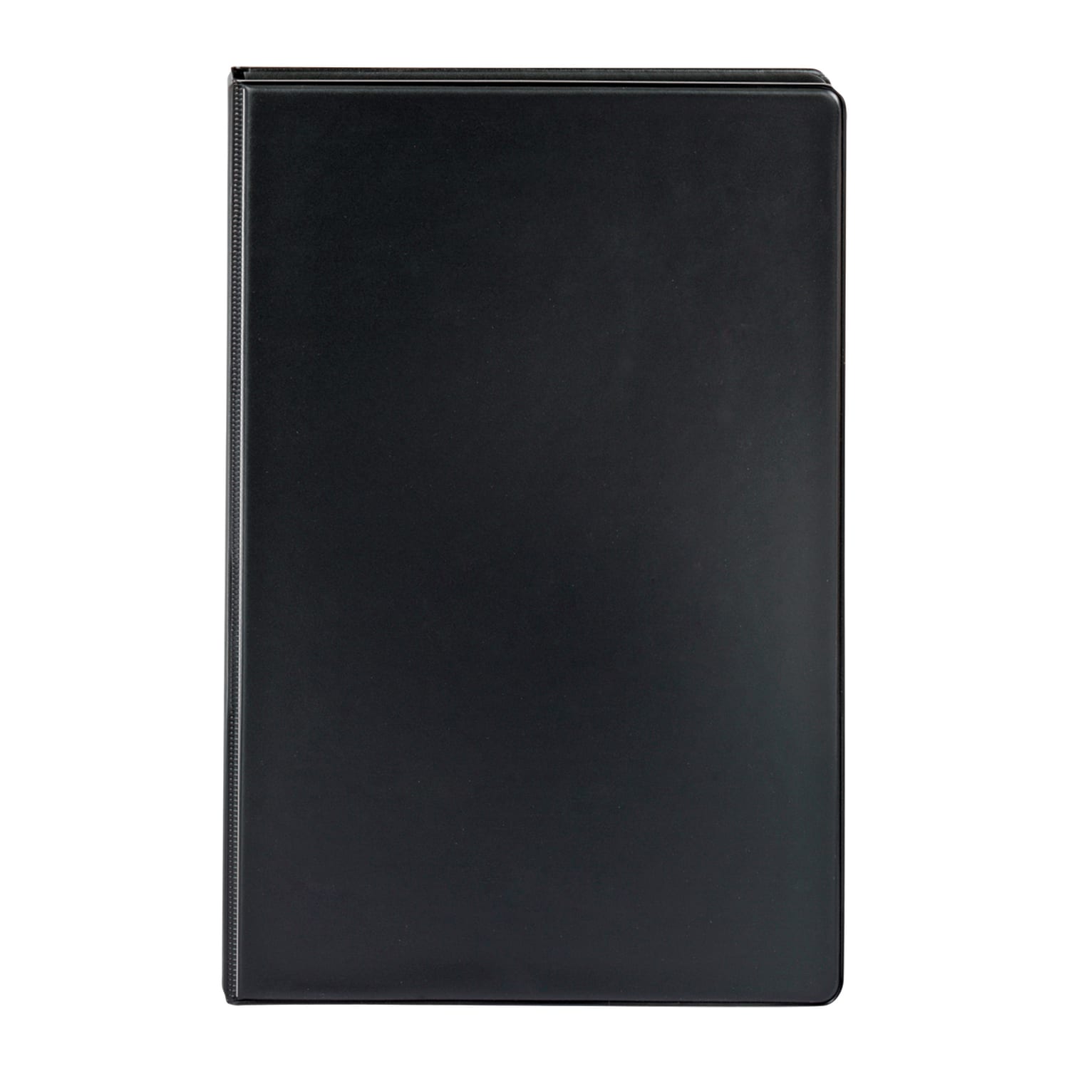 Office Depot Brand Reference 3-Ring Binder, 1in Round Rings, 100% Recycled, Black - Image 4