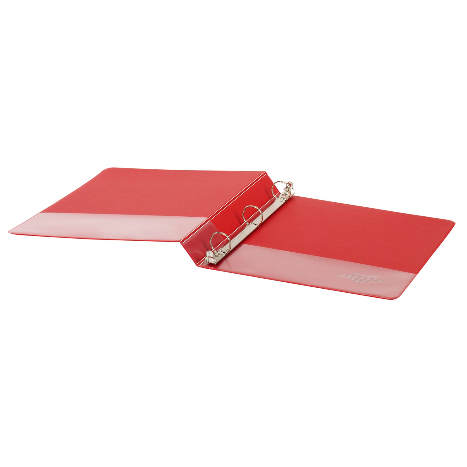 Office Depot Brand Durable Reference 3-Ring Binder, 1in Round Rings, Red - Image 4