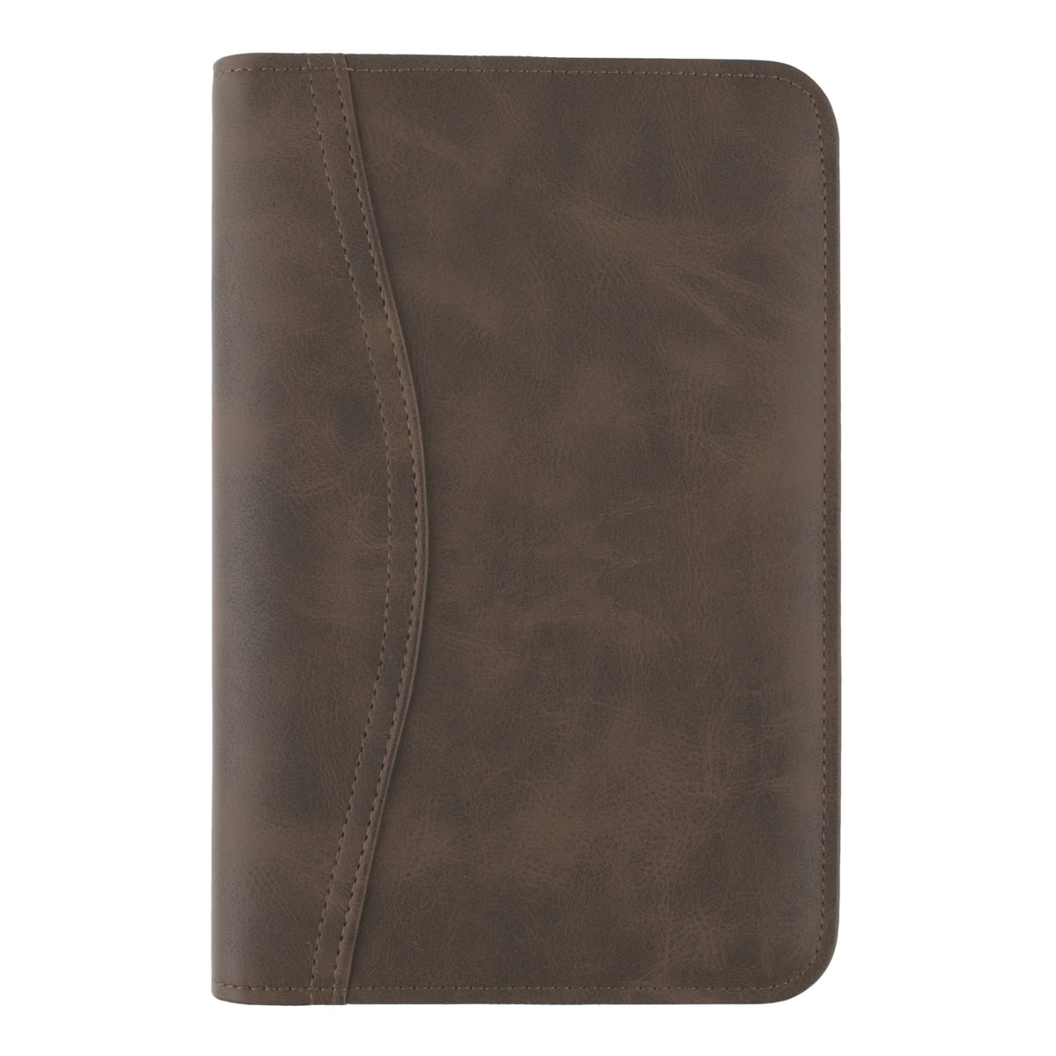 AT-A-GLANCE Simulated Leather Starter Set With Daily/Weekly Planning Pages, Distressed Brown - Image 4