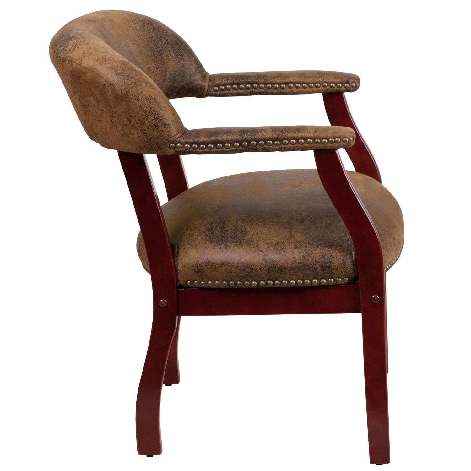 Flash Furniture Microfiber Conference Chair with Accent Nail Trim Bomber Jacket Brown PopularChairscom Flash Furniture Microfiber Conference Chair with Accent Nail Trim Bomber Jacket Brown PopularChairscom