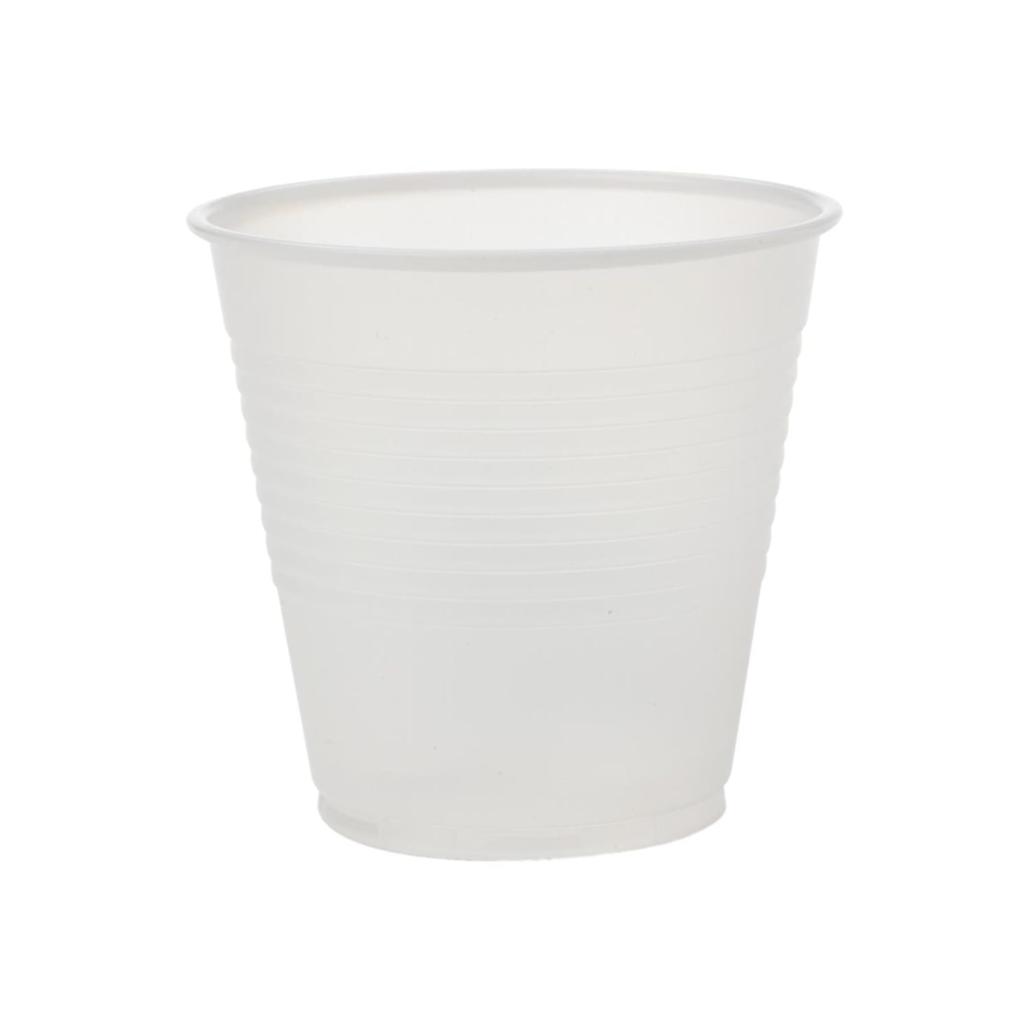 Medline Disposable Plastic Drinking Cups, 5 Oz, Translucent, 100 Cups Per Bag, Case Of 25 Bags - Image 3
