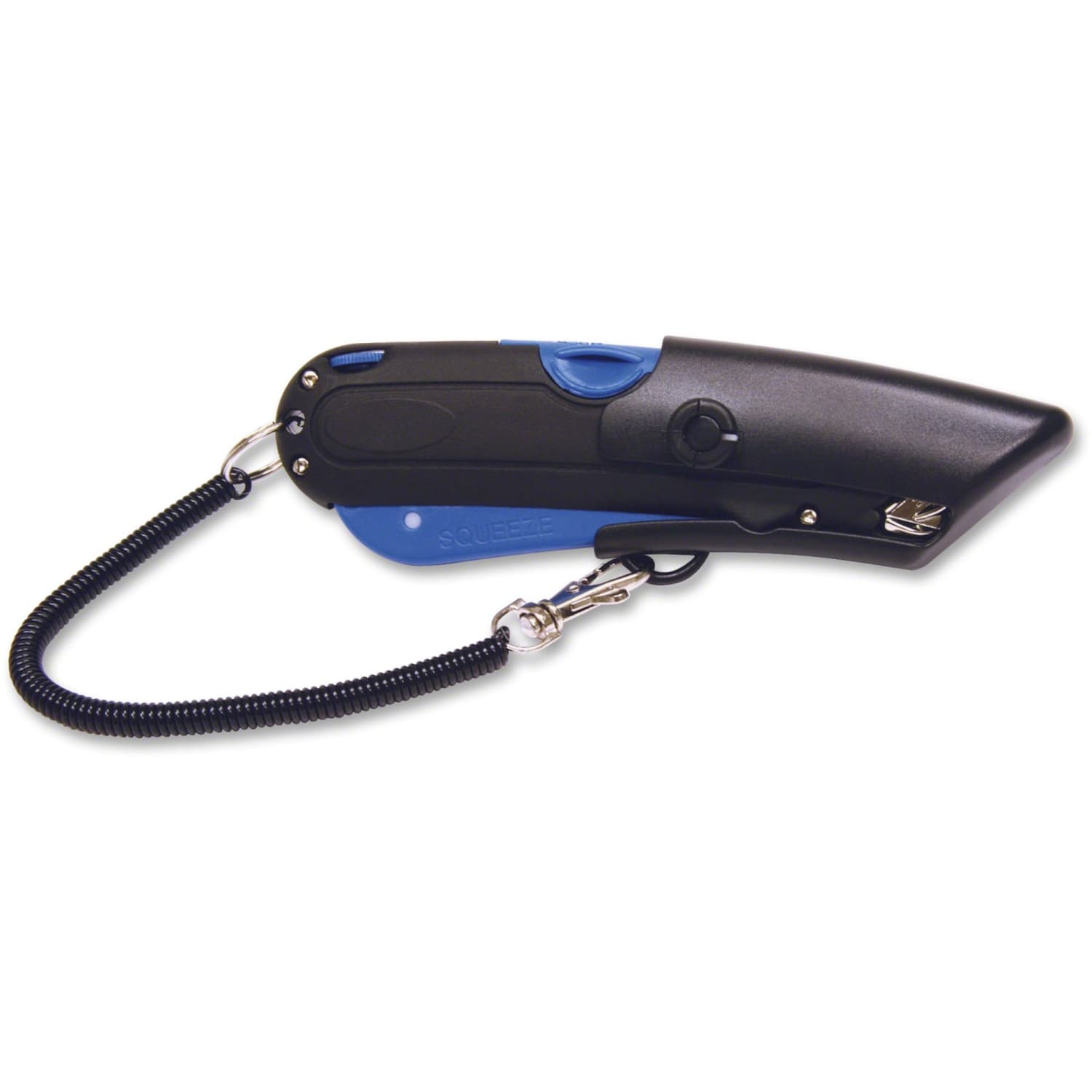 Cosco EasyCut Self-Retracting Cutter With Holster, Black - Image 3