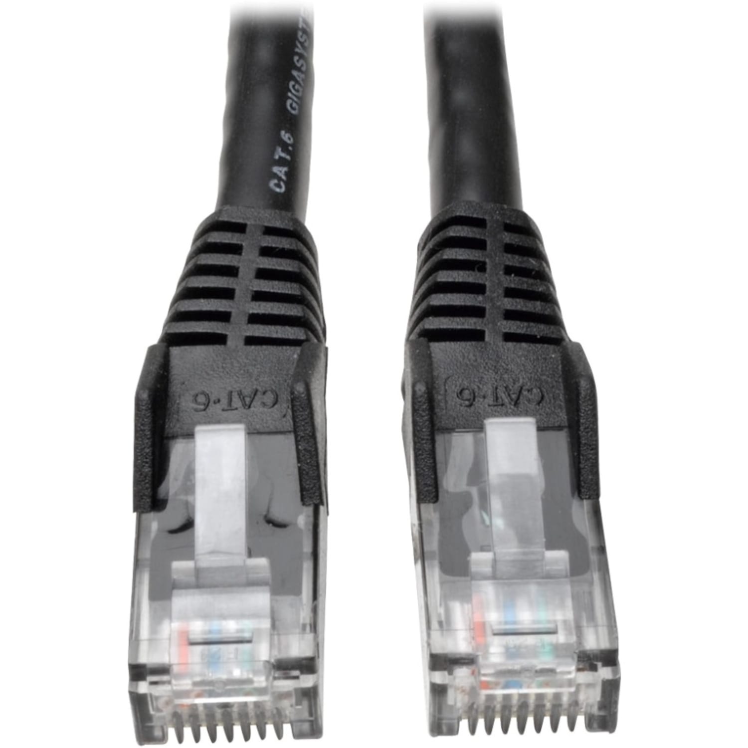 Tripp Lite 3ft Cat6 Gigabit Snagless Molded Patch Cable RJ45 M/M Black 3ft 50 Bulk Pack - 3 ft Category 6 Network Cable  - N201003BK50BP - Image 3