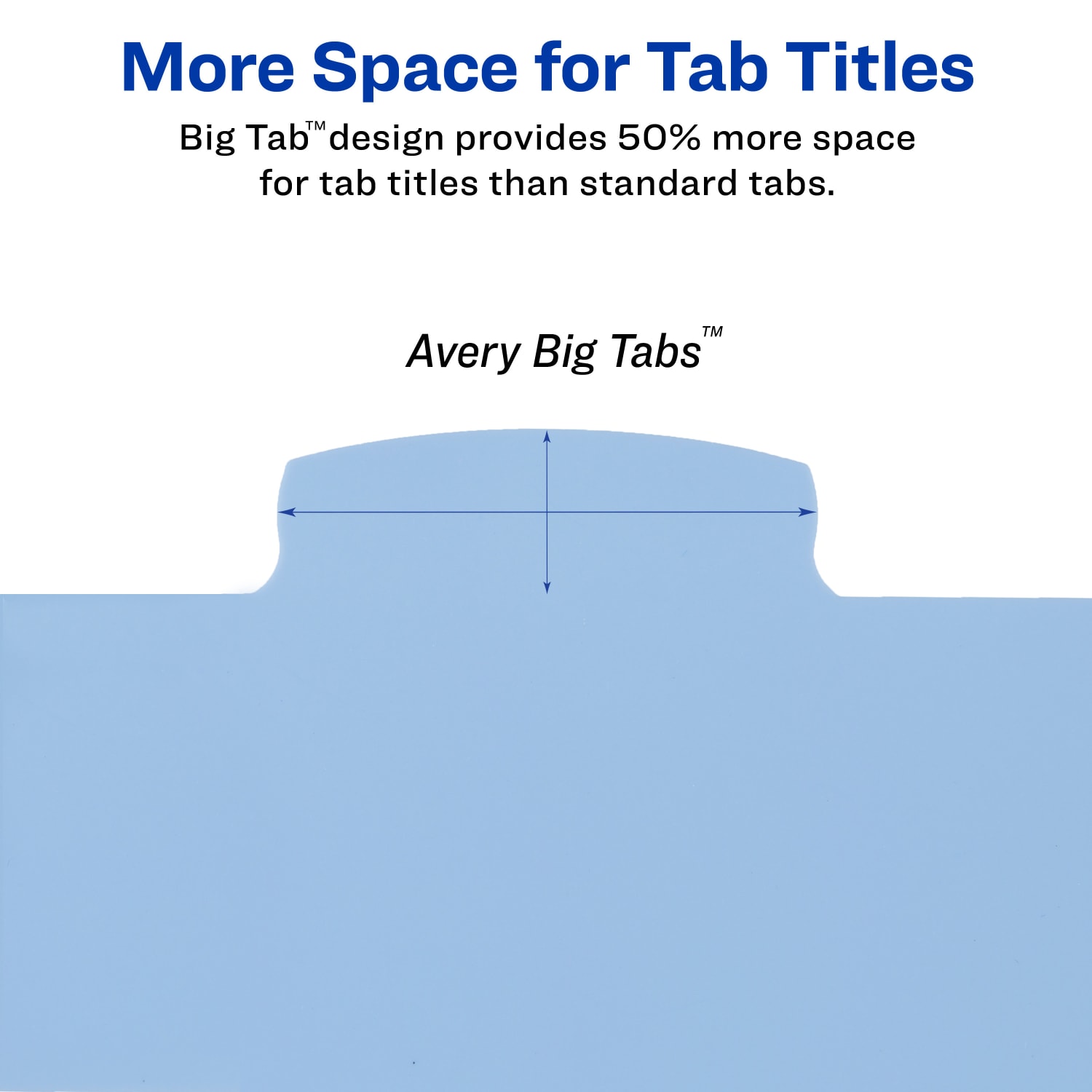 Avery Durable Write-On Plastic Dividers With Erasable Tabs, 8 1/2in x 11in, Multicolor, 8 Tabs - Image 4