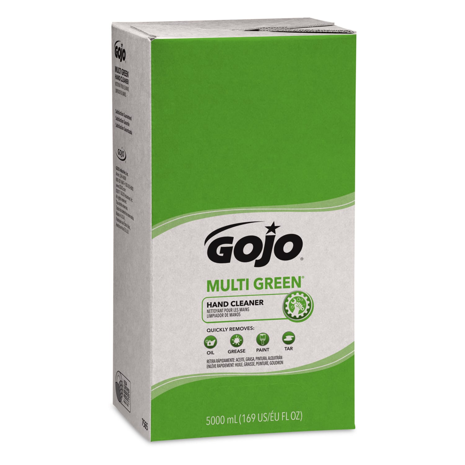 GOJO Multi Green Gel Hand Soap Cleaner, Citrus Scent, 169.07 Oz Bottle - Image 3