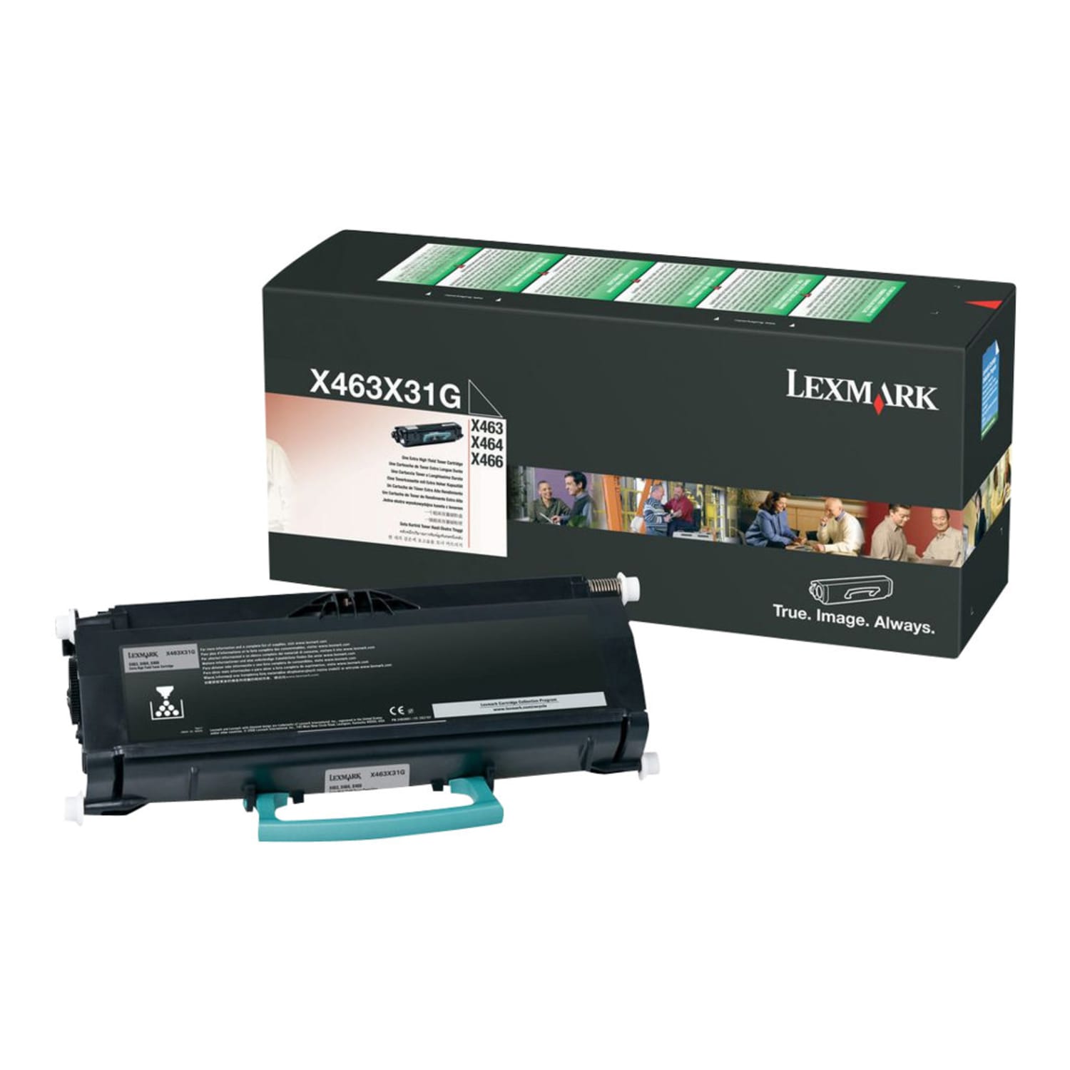 Lexmark X463X31G Black Extra-High Yield Black Toner Cartridge - Image 3