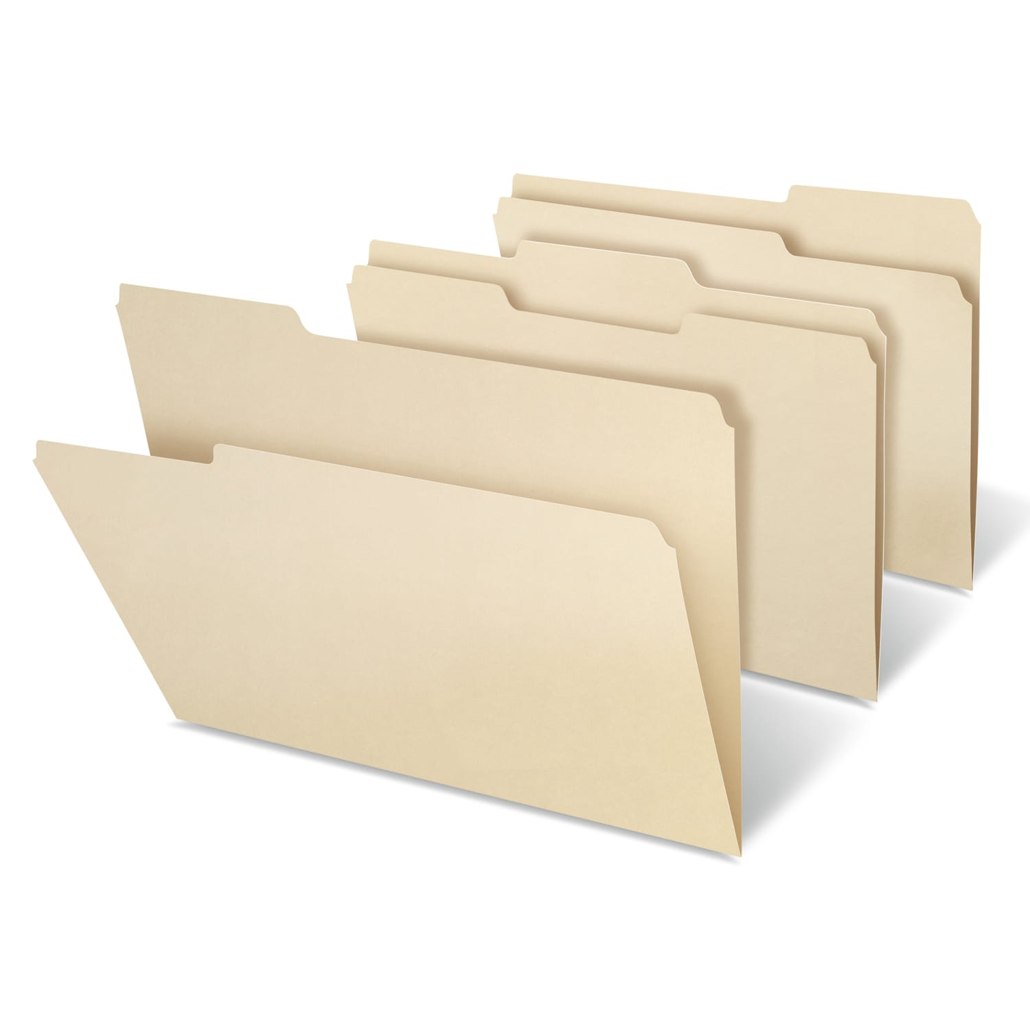 Office Depot Brand File Folders, Letter Size, 100% Recycled, Manila, Pack Of 100 - Image 4