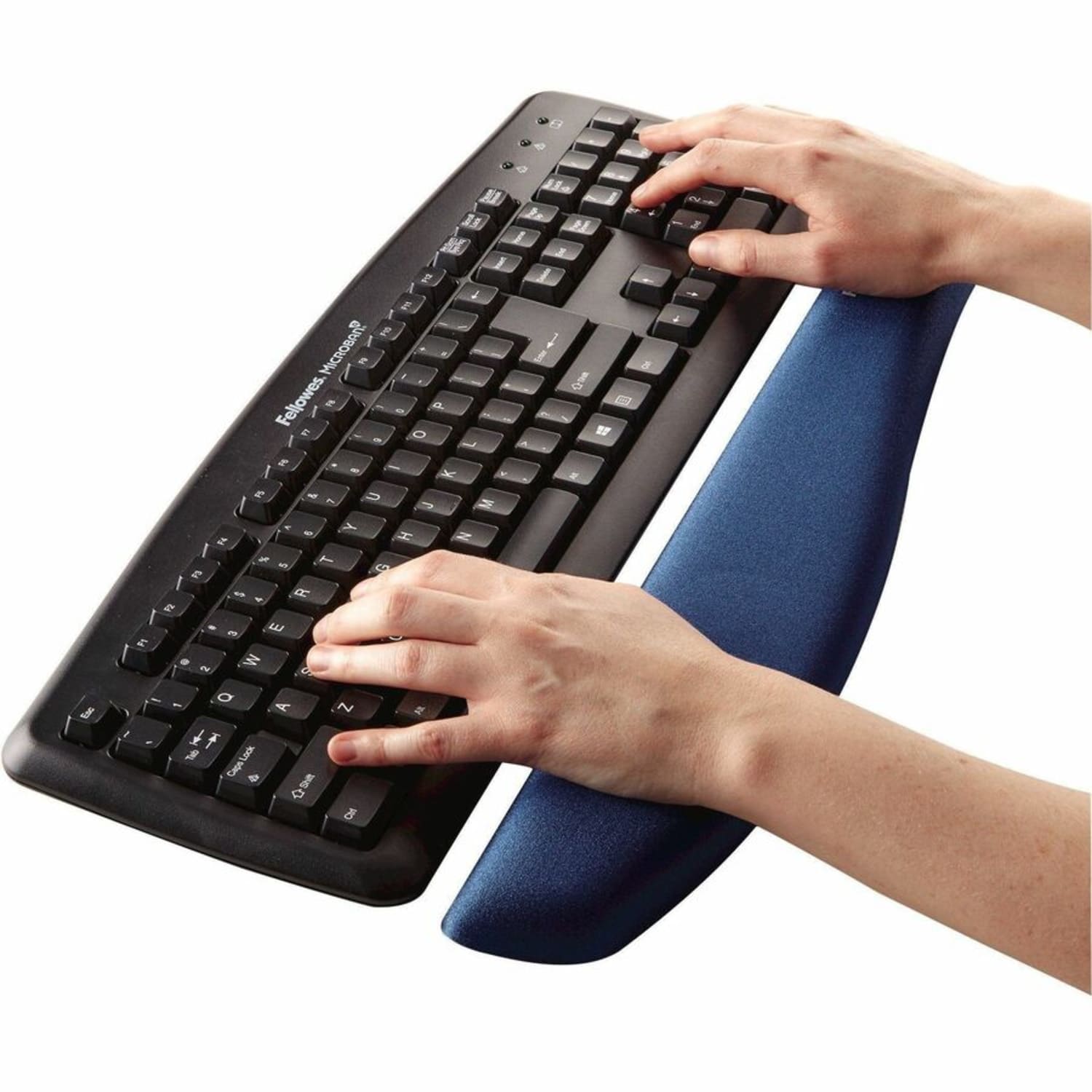 Fellowes Plush Touch Wrist Rest - Image 5