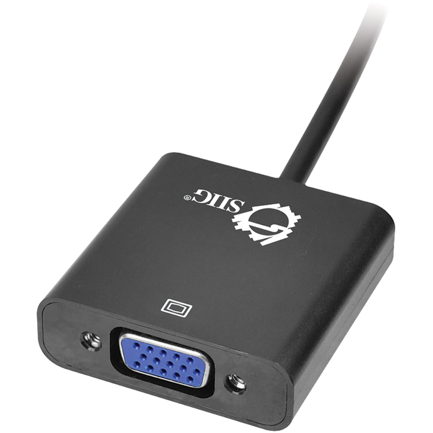 SIIG DisplayPort To VGA Active Adapter Converter, 9.25in, Black - Image 3