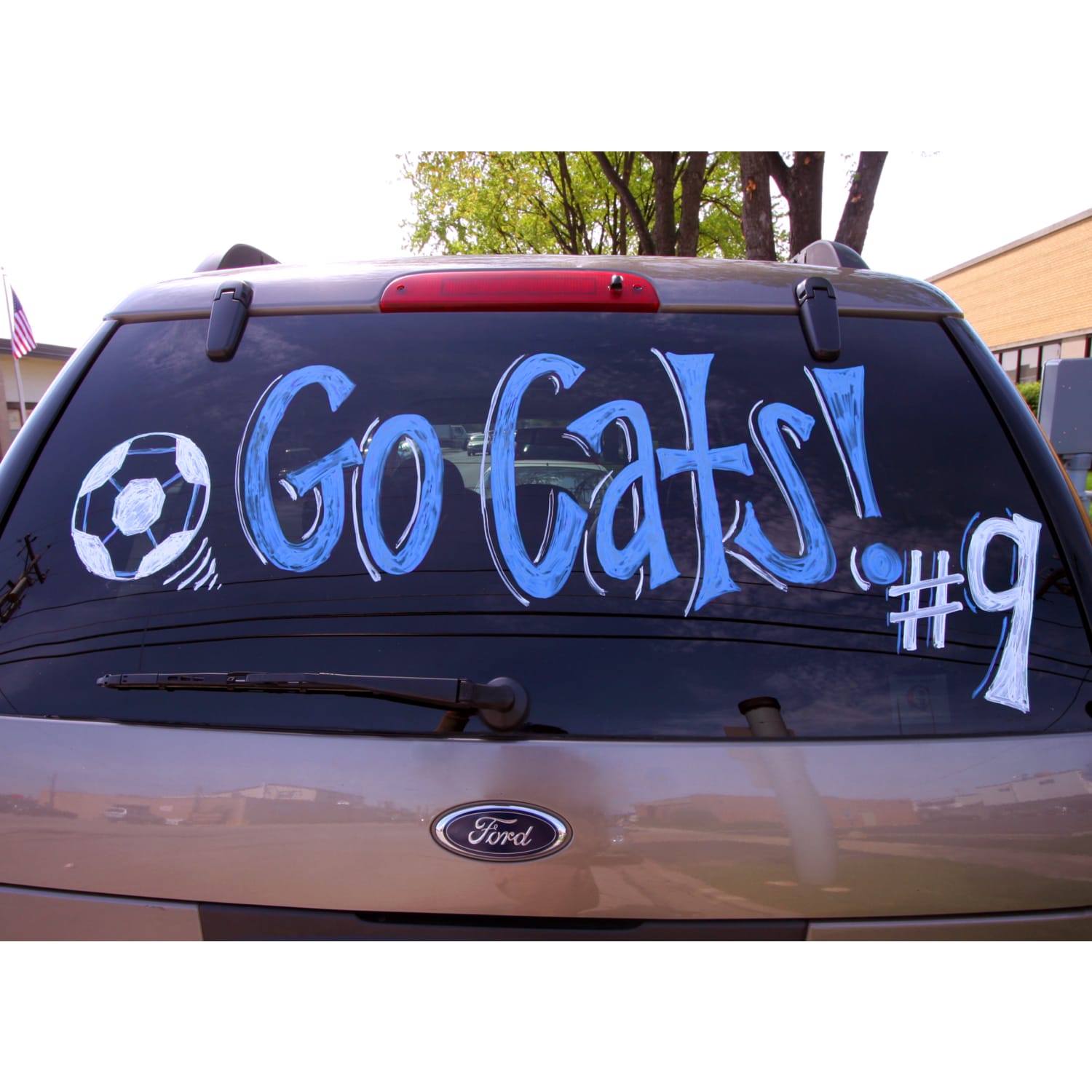 Cosco Window Paint Marker, White - Image 6