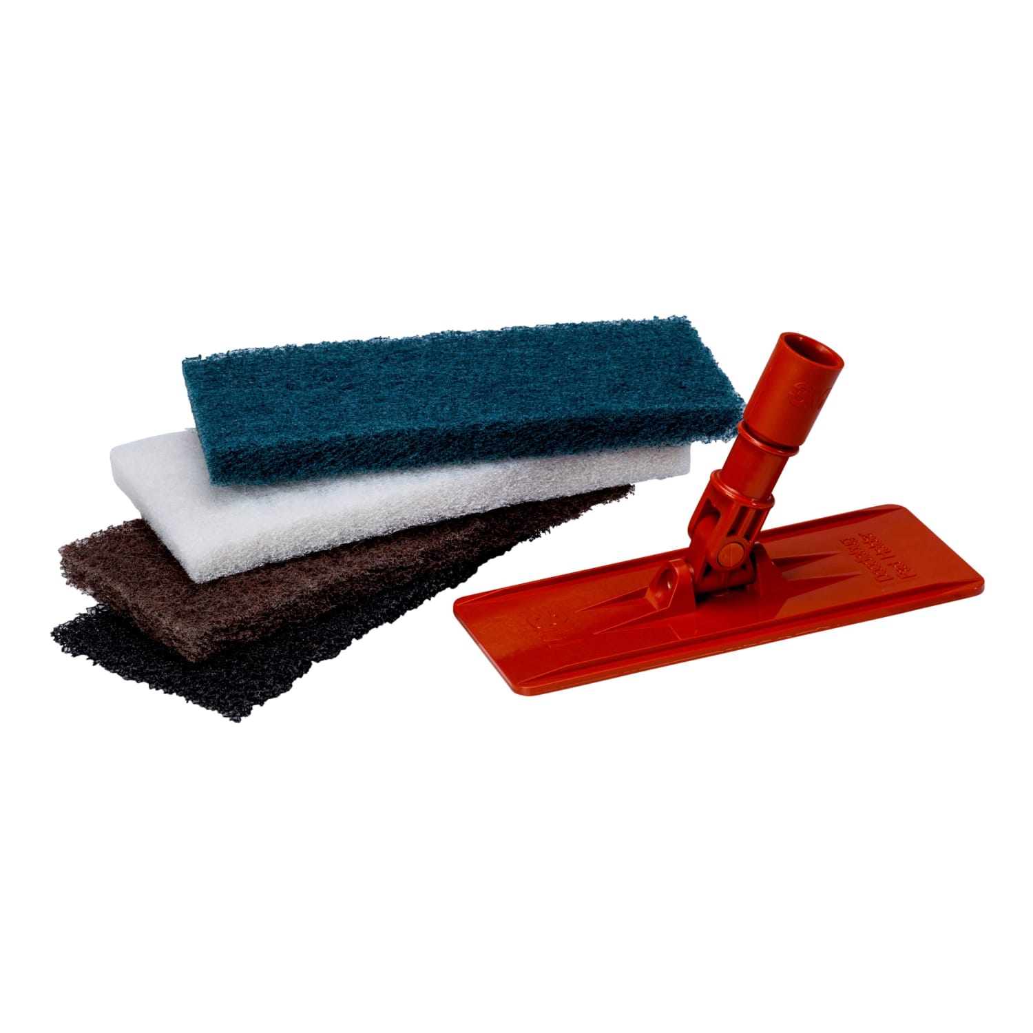 3M Doodlebug High-Productivity Stripping Pads, 4-5/8in x 10in, Black, 10 Pads Per Box, Pack Of 4 Boxes - Image 4