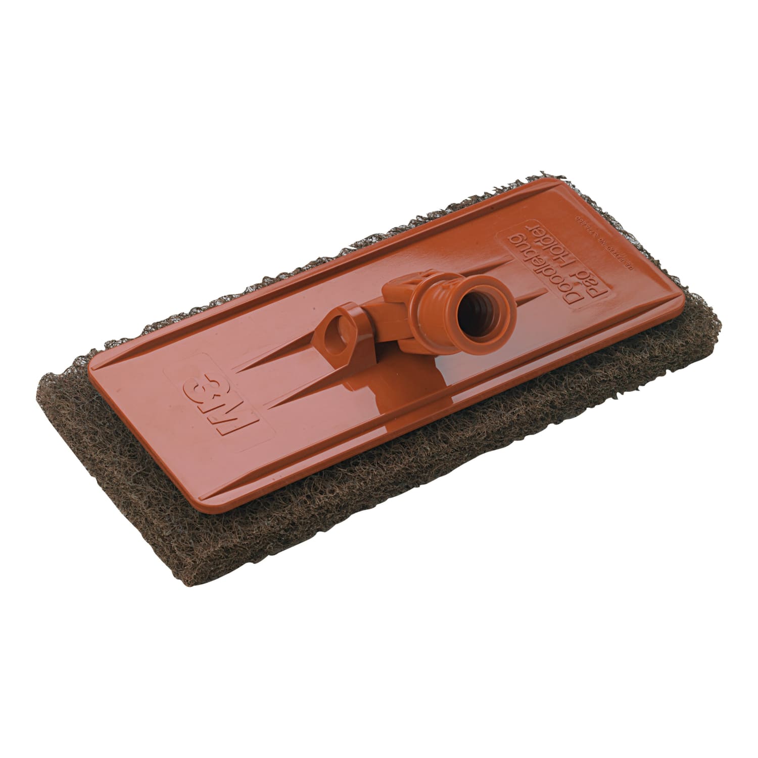 3M Doodlebug Pads, Scrub N Strip, 4 5/8in x 10in, Brown, 5 Pads Per Box, Case Of 4 Boxes - Image 4