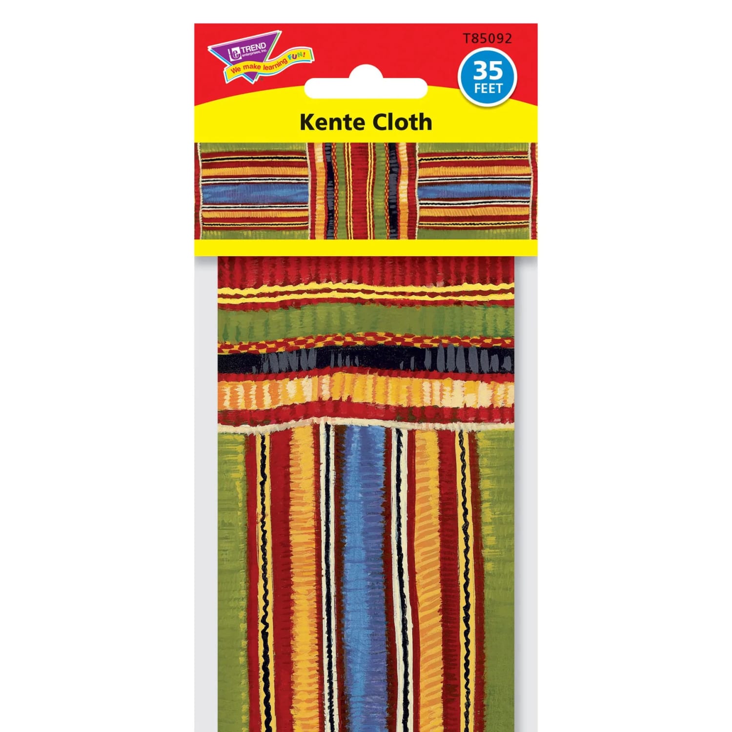 TREND Bolder Borders, 2-3/4in x 35-3/4ft, Kente Cloth, Pack Of 6 Borders - Image 6
