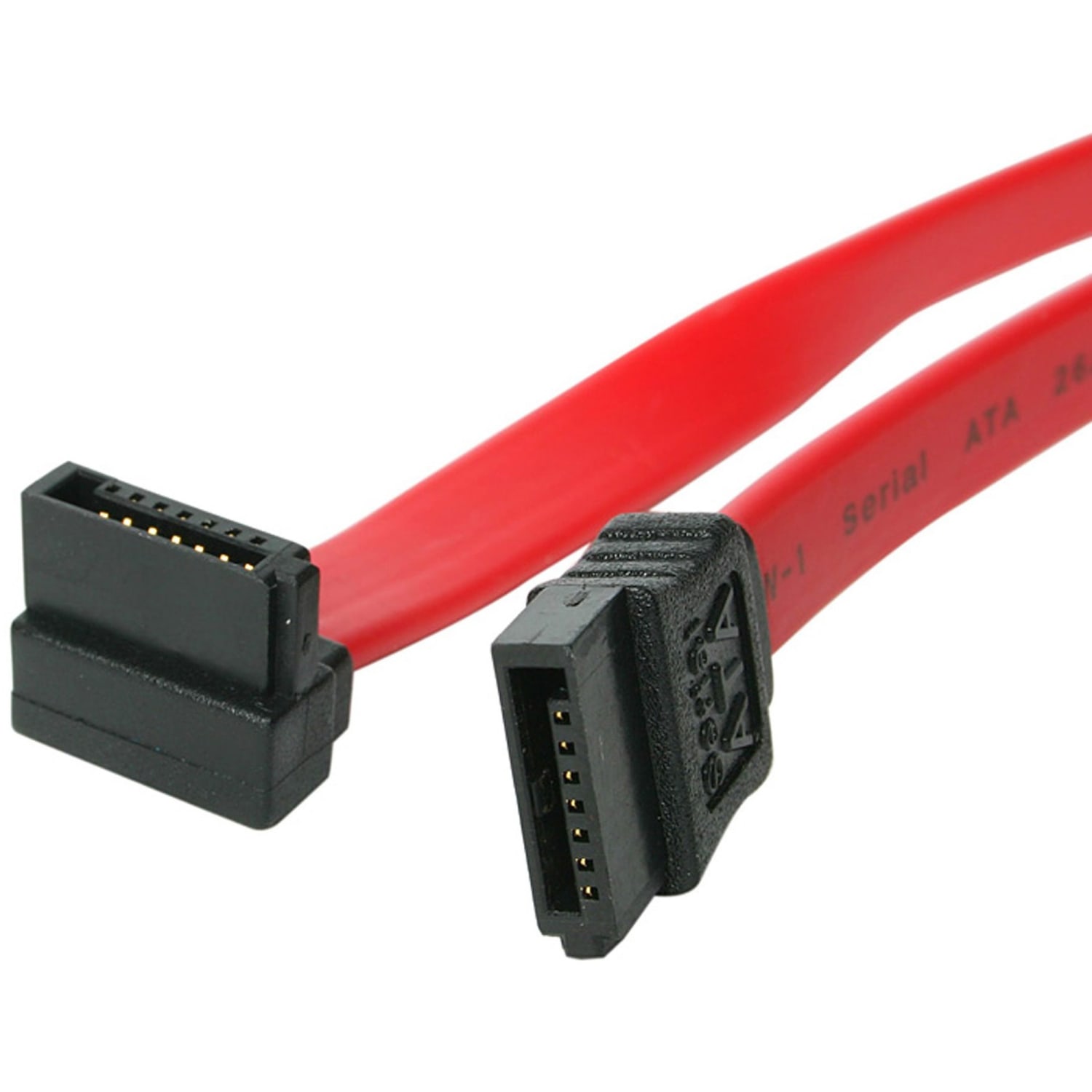 StarTech.com 24in SATA to Right Angle SATA Serial ATA Cable - Make a right-angled connection to your SATA drive,  - SATA24RA1 - Image 3