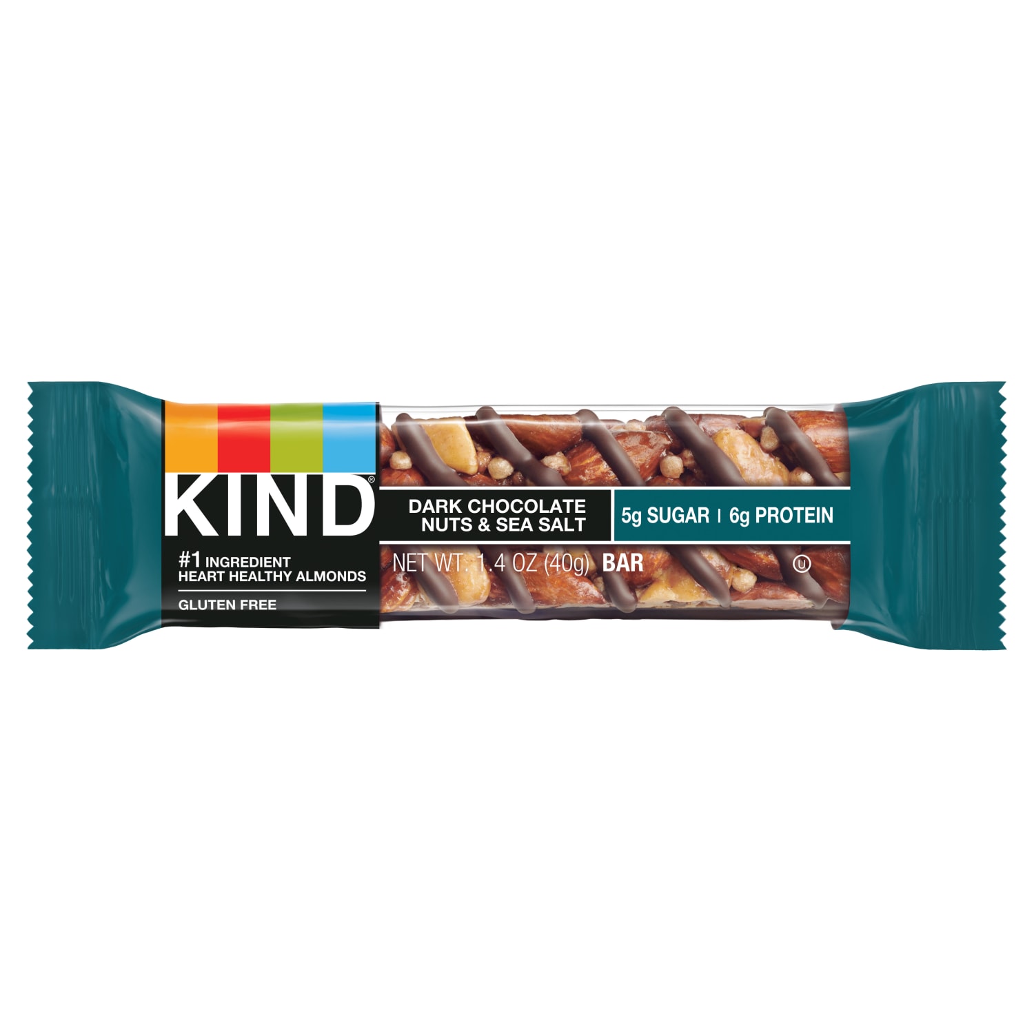 KIND Dark Chocolate, Nuts & Sea Salt Bars, 1.41 Oz, Box Of 12 - Image 3
