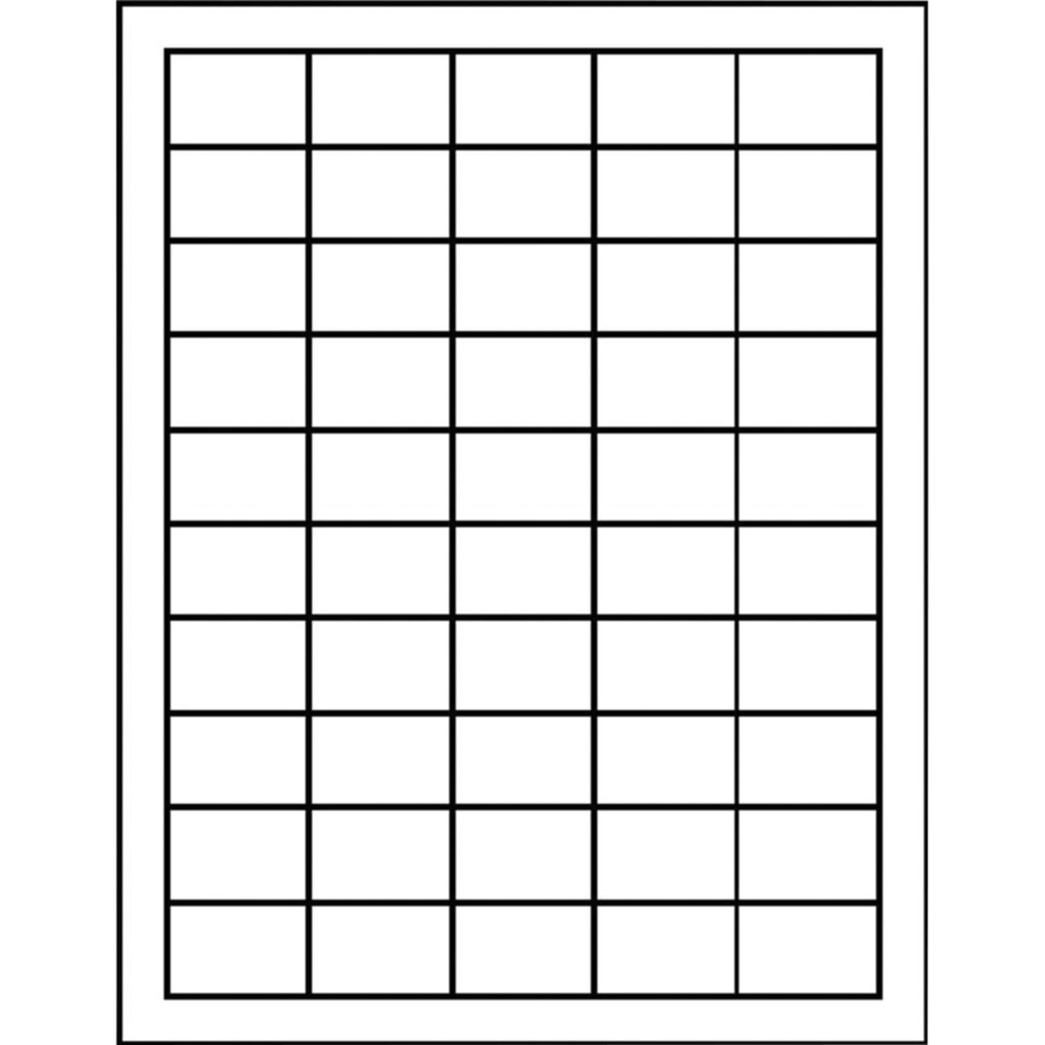 MACO UPC Permanent Labels, MACML5000, Rectangle, 1inW x 1 1/2inL, White, 50 Per Sheet, Box Of 5,000 - Image 5