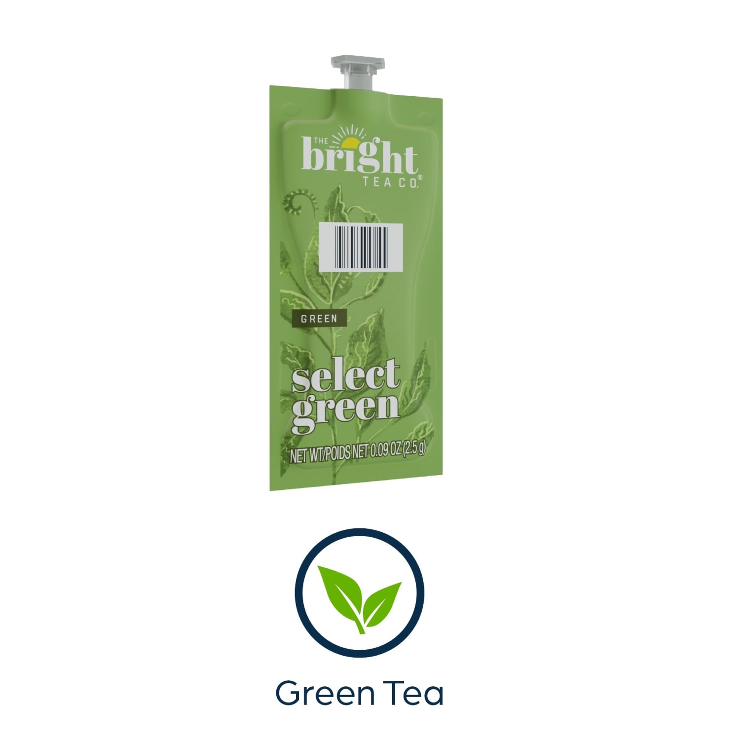 The Bright Tea Co. Select Green Tea, Single-Serve Freshpacks, 0.25 Oz, Box Of 100 - Image 5