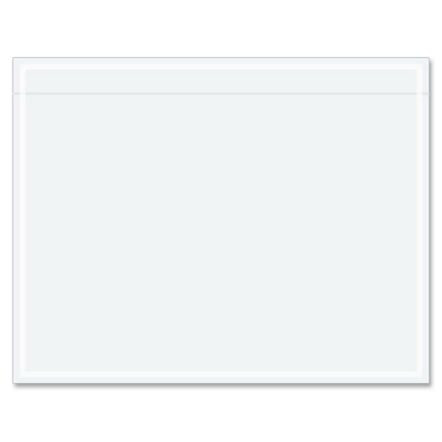 Tape Logic "Clear Face" Document Envelopes, 7in x 5-1/2in, Clear, Case of 1000 - Image 4