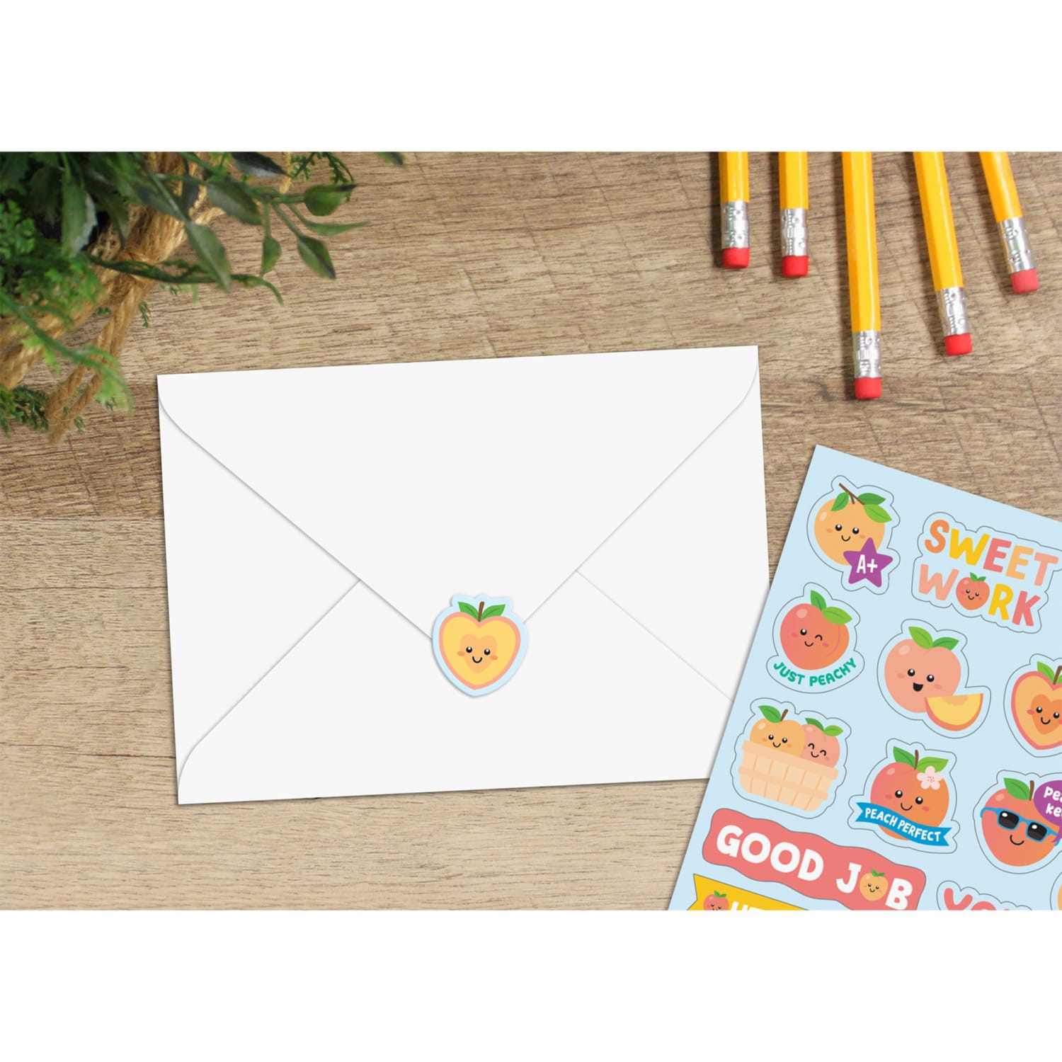 Teacher Created Resources Smelly Stickers, Peach, 108 Per Pack, Set Of 6 Packs - Image 5