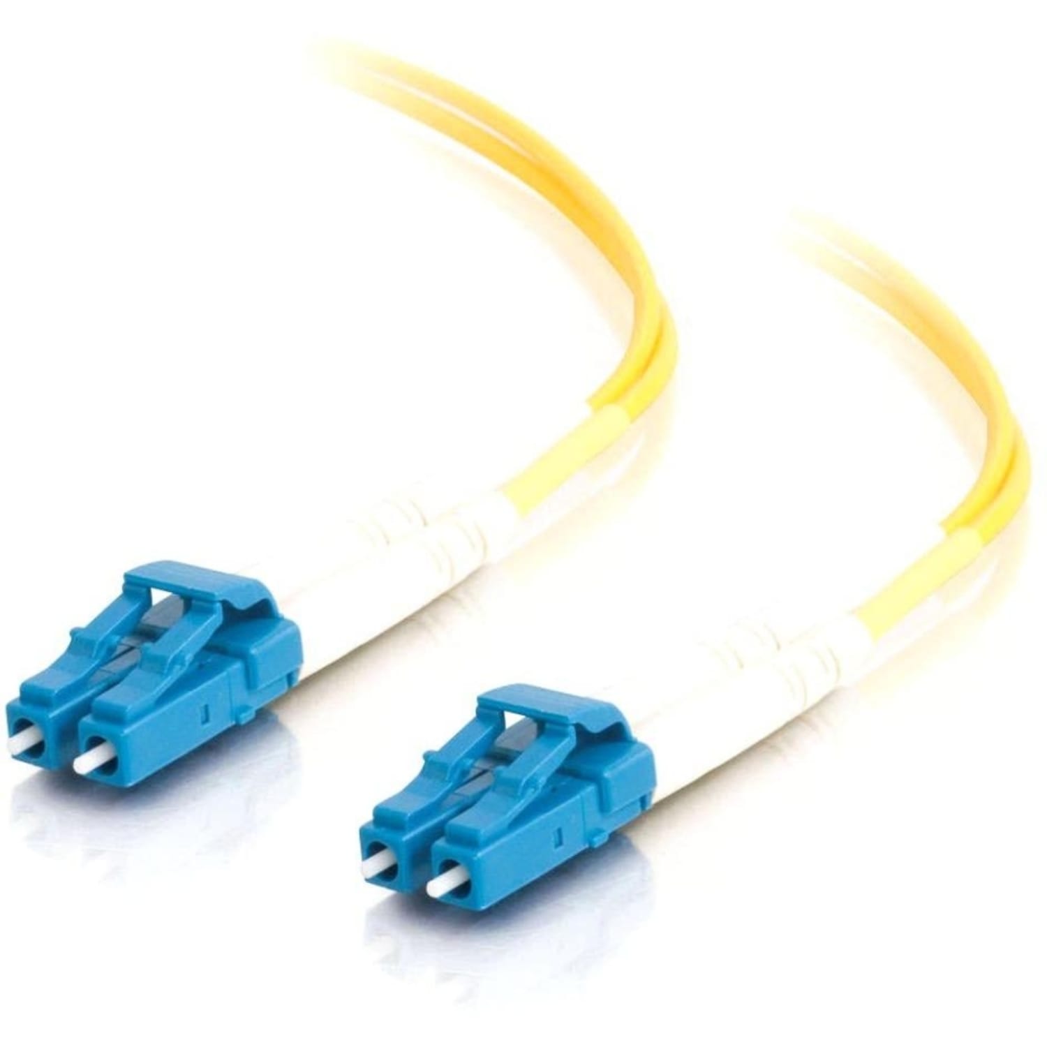 C2G-6m LC-LC 9/125 OS1 Duplex Singlemode Fiber Optic Cable (TAA Compliant) - Yellow - 6m LC-LC 9/125 Duplex Single Mode OS2 Fiber Cable TAA - Yellow - 20ft - Image 6