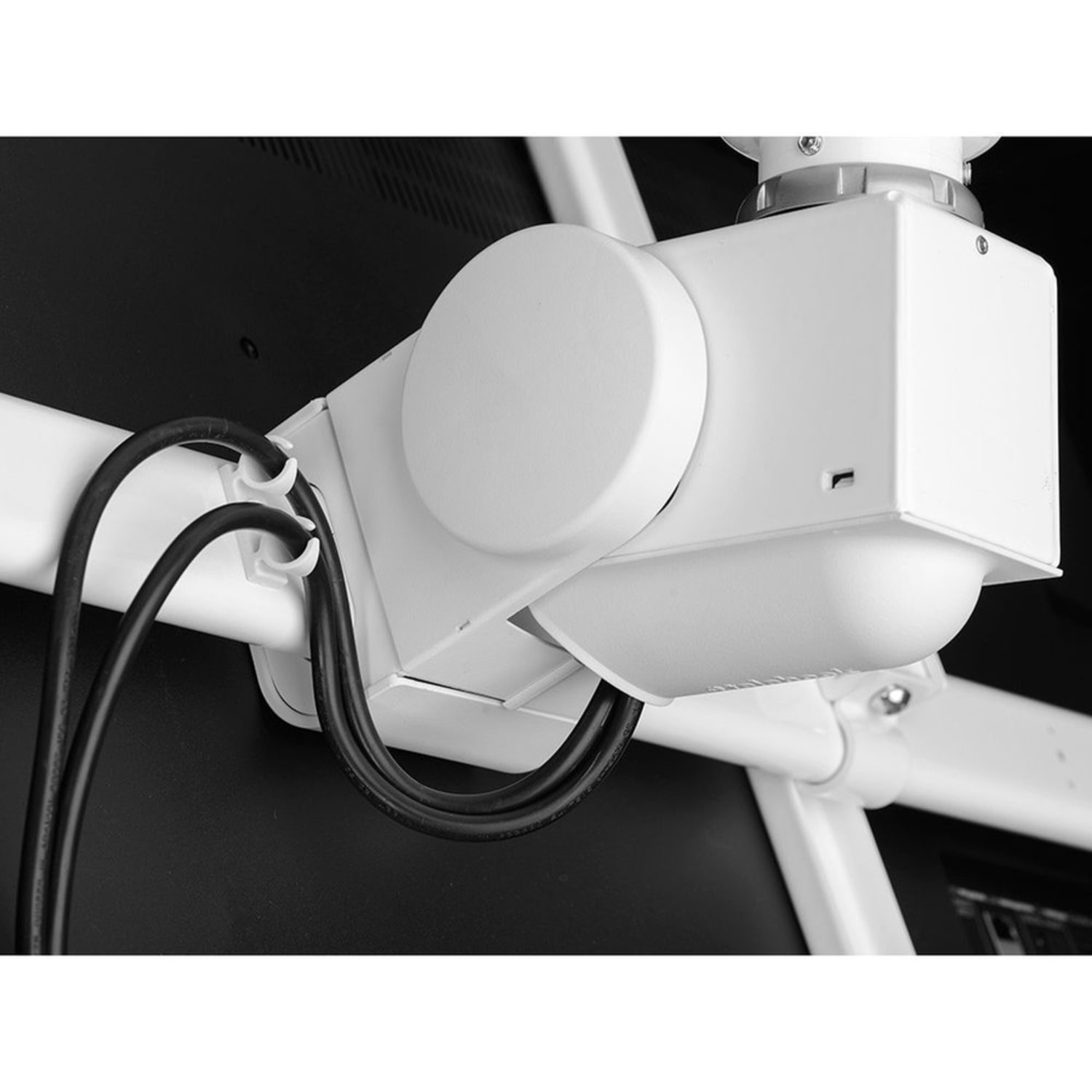 Atdec Telehook XK4439 Single display drop length adjustable ceiling LCD/LED/Plasma TV mount - White - Image 5