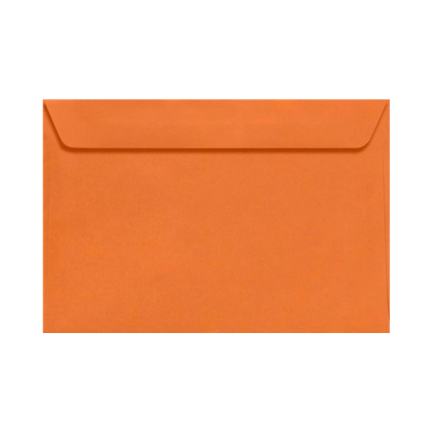 LUX Booklet 6in x 9in Envelopes, Gummed Seal, Mandarin Orange, Pack Of 1,000