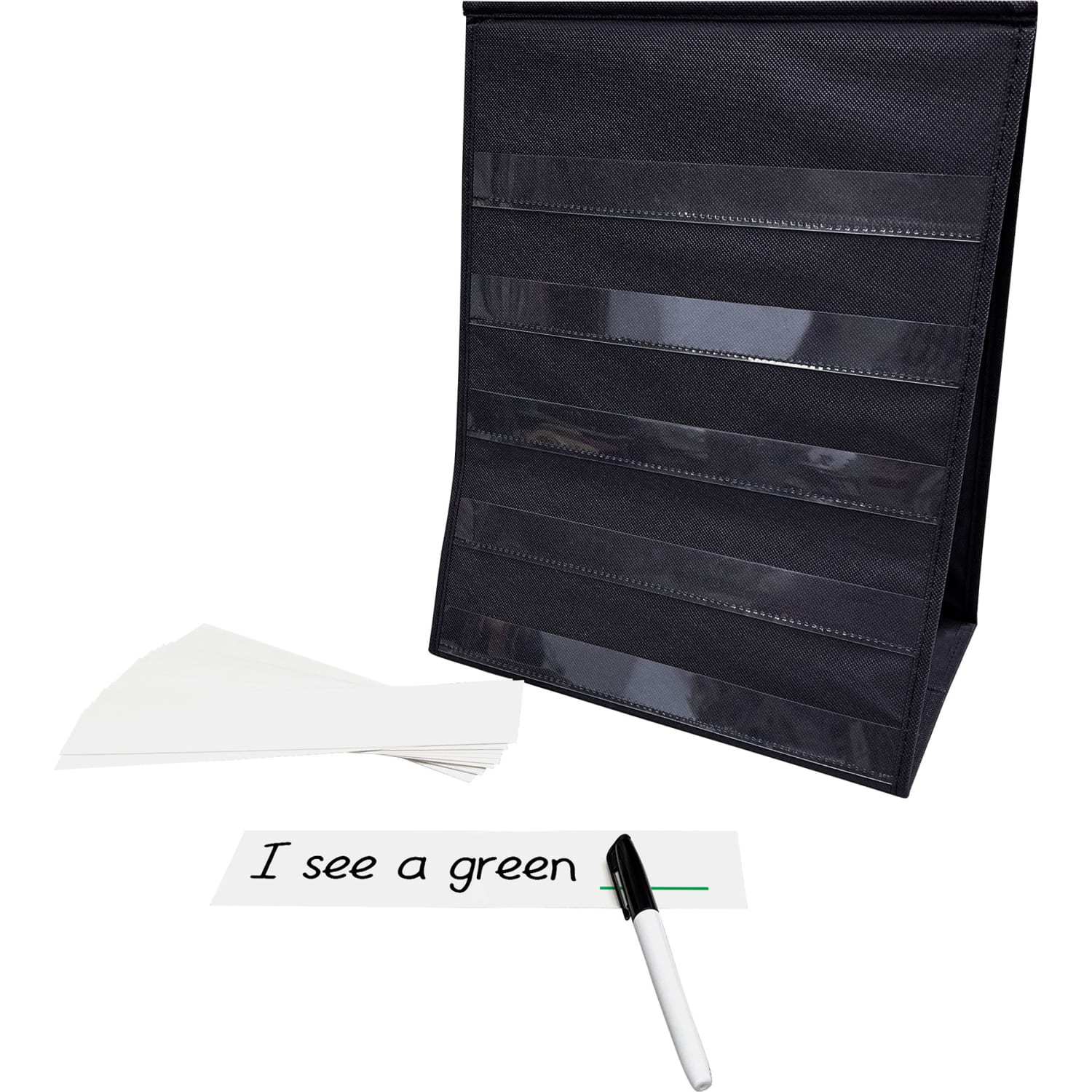 Teacher Created Resources Desktop Pocket Charts, 15-1/2in x 12in, Black, Pack Of 2 Charts - Image 6