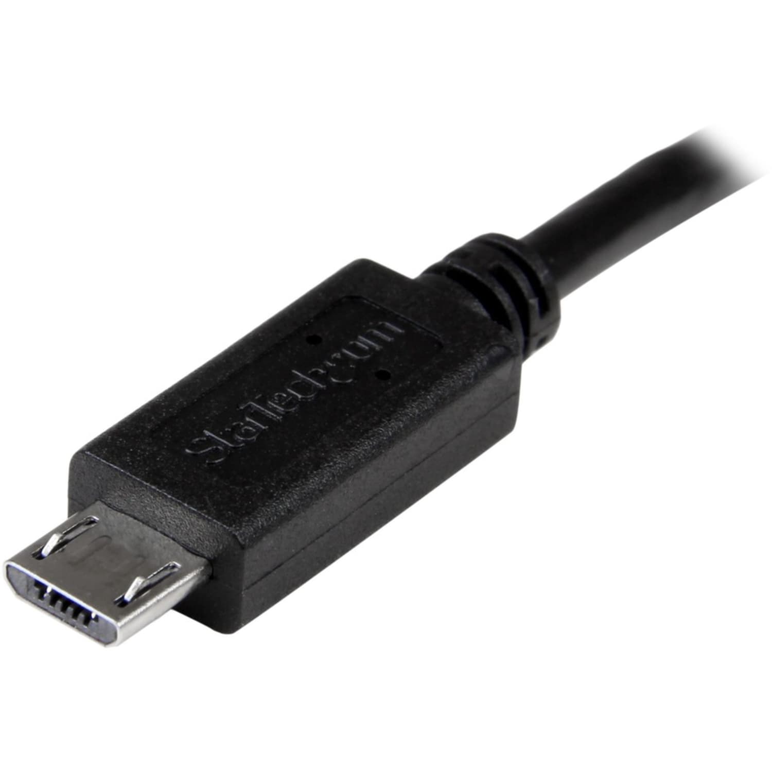 StarTech.com 8in USB OTG Cable - Micro USB to Micro USB - M/M - USB OTG Adapter - 8 inch - Image 3