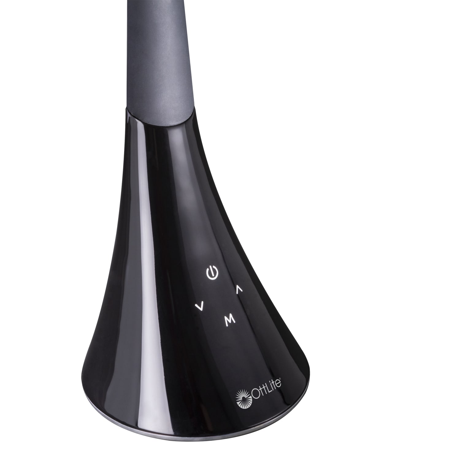 OttLite Wellness Series Swerve LED Desk Lamp, black - Image 4