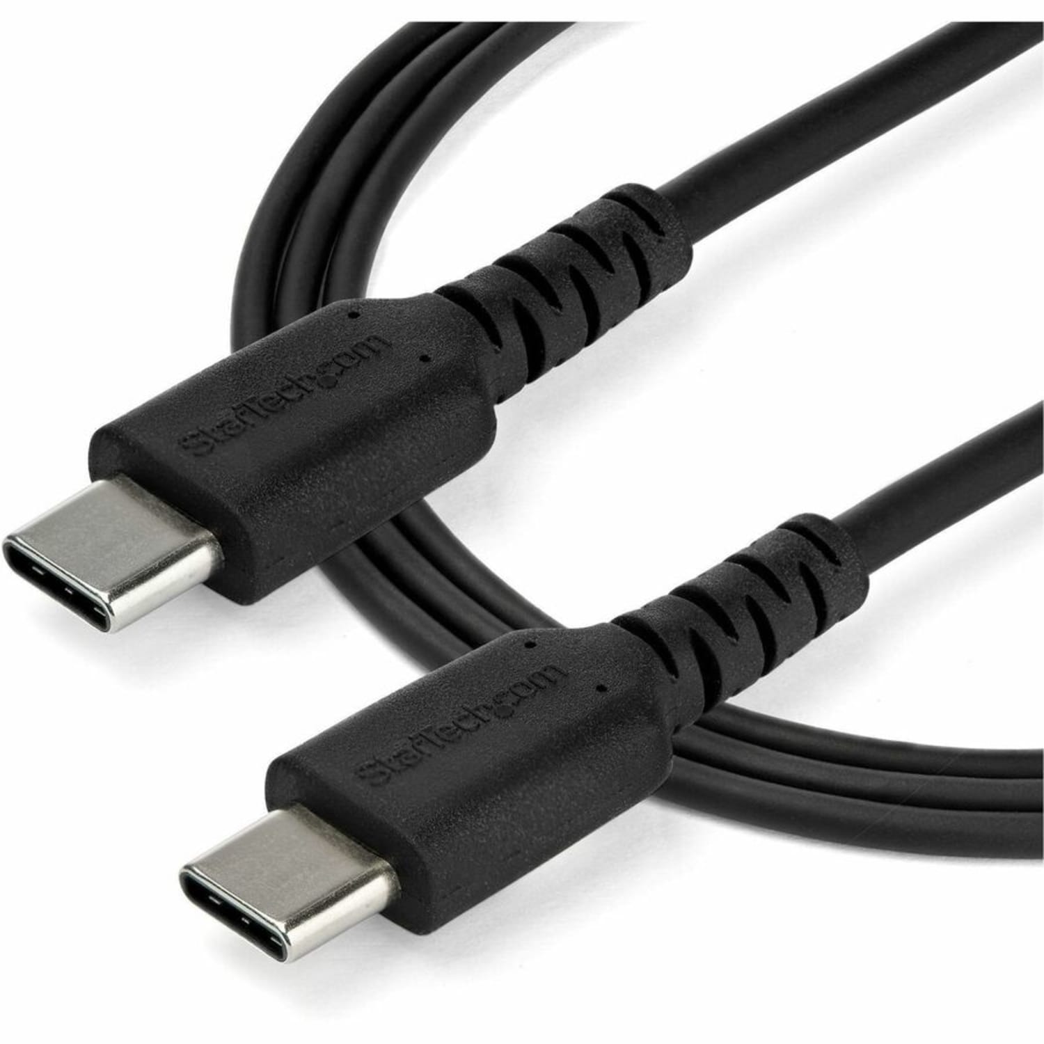 StarTech.com 1 m / 3.3 ft USB C Cable - Hight Quality USB 2.0 Type C Cable - Black - Durable USB Charging Cable (RUSB2CC1MB) - Image 5