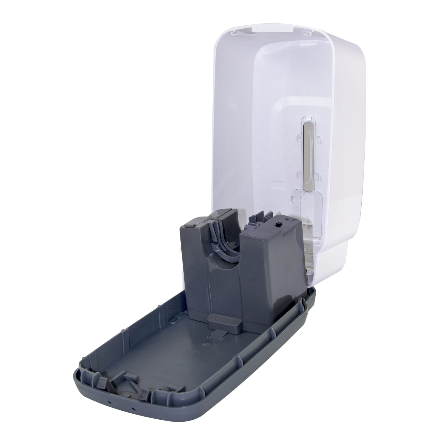 Hospeco EvoGen No-Touch Foam Wall-Mounted Toilet Seat Cleaner Dispenser, 9-1/2inH x 5-1/8inW x 4inD, White - Image 3