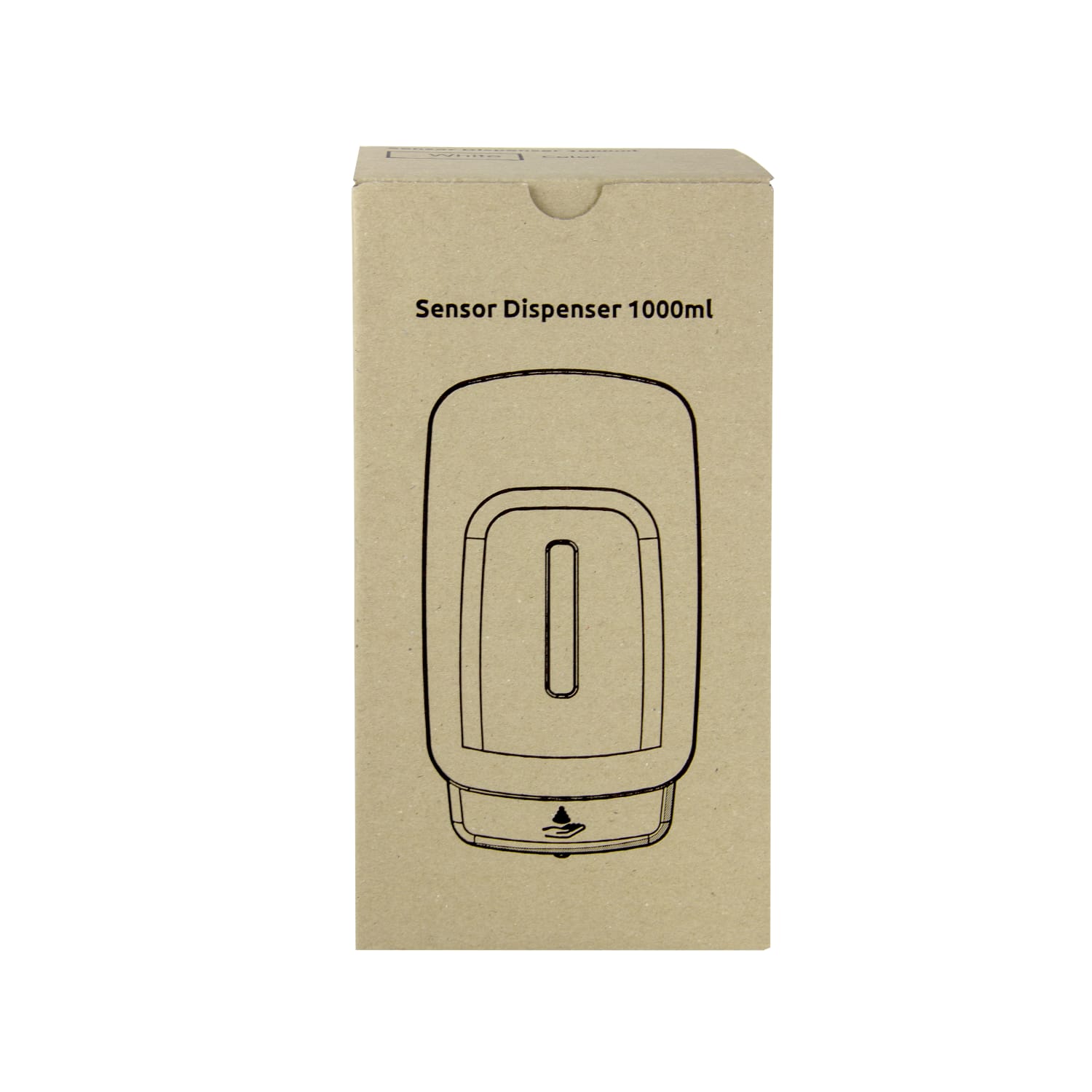 Hospeco EvoGen No-Touch Foam Wall-Mounted Toilet Seat Cleaner Dispenser, 9-1/2inH x 5-1/8inW x 4inD, White - Image 6