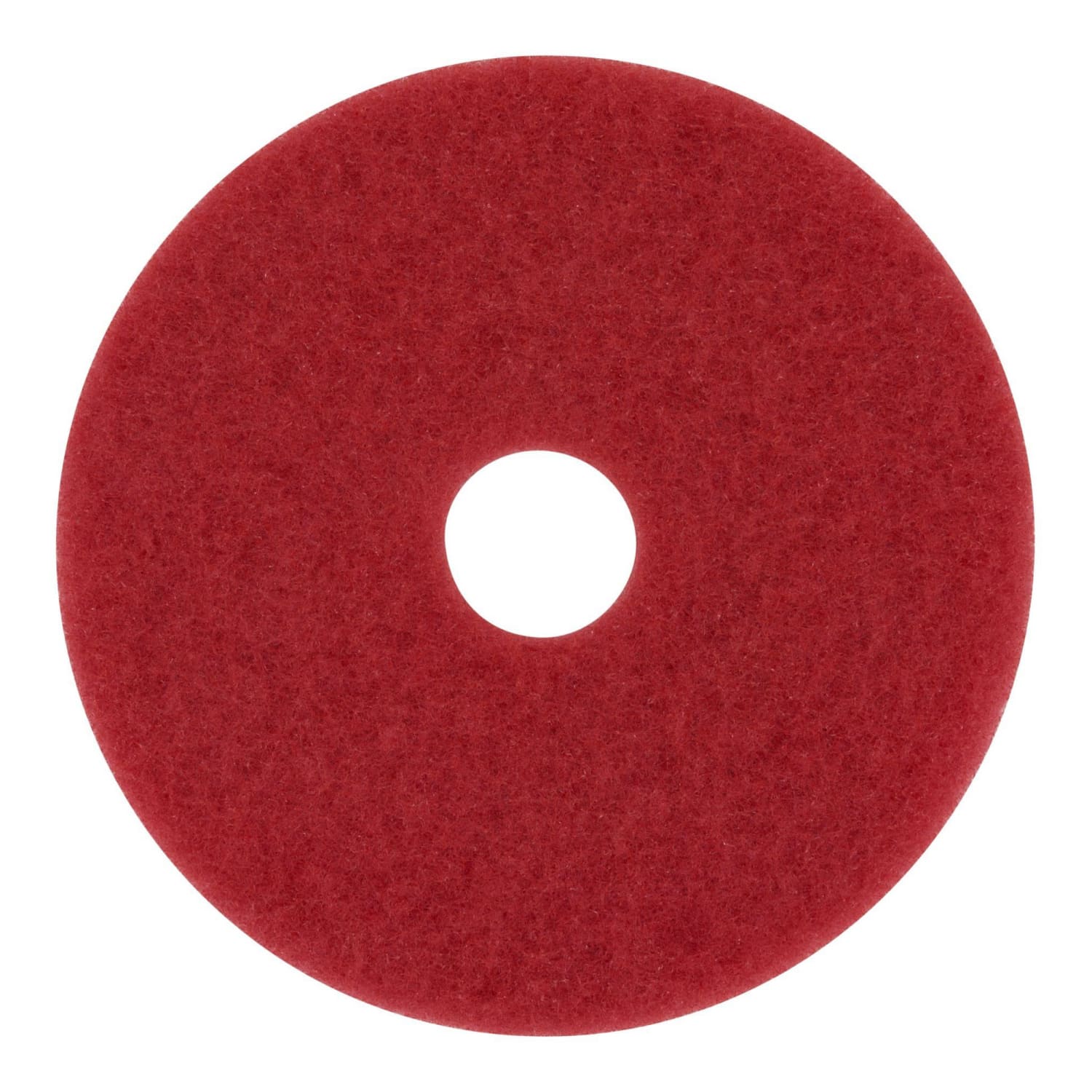 3M 5100 Buffer Pads, 18in, Red, Case Of 5 Pads - Image 4