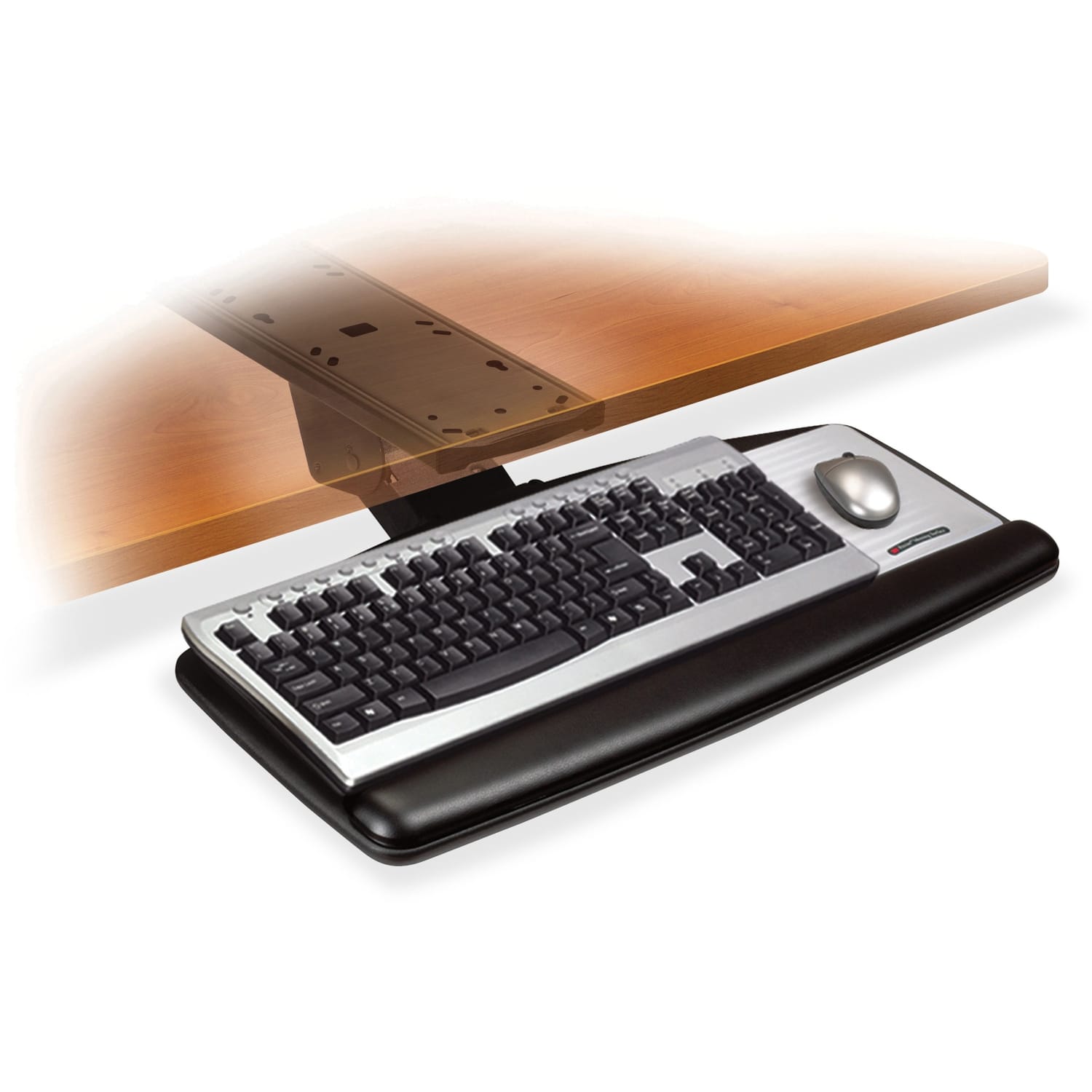 3M AKT170LE Adjustable Keyboard Tray - 23in Height x 26.5in Width x 8in Depth - 1 - Image 4