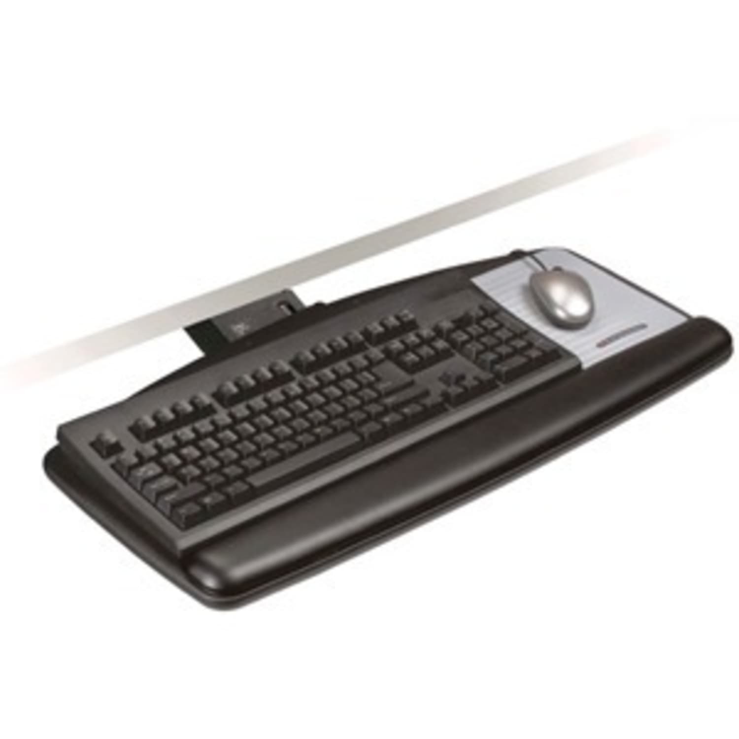 3M AKT170LE Adjustable Keyboard Tray - 23in Height x 26.5in Width x 8in Depth - 1 - Image 5