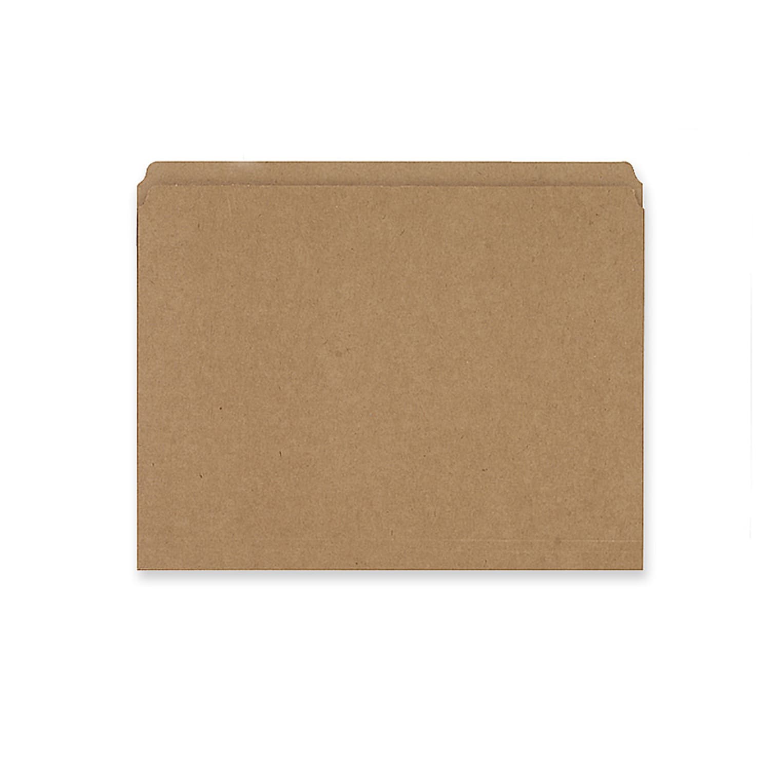 Smead Straight-Cut Kraft File Folders, Letter Size, Kraft, Box Of 100