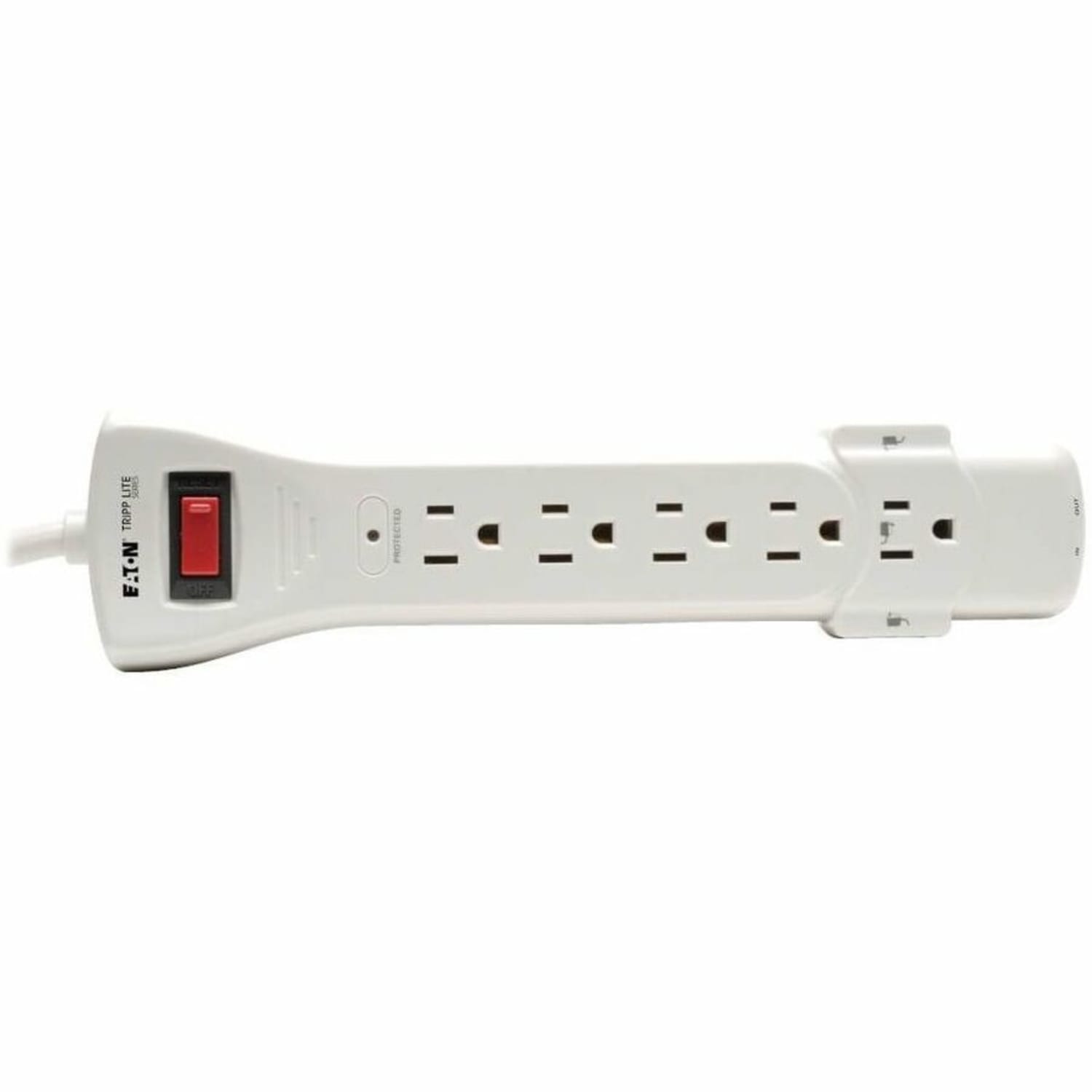 Eaton Tripp Lite Series Surge Protector Power Strip 120V 7 Outlet RJ11 12ft Cord 1080 Joules - Surge protector - SUPER6TEL12 - Image 6