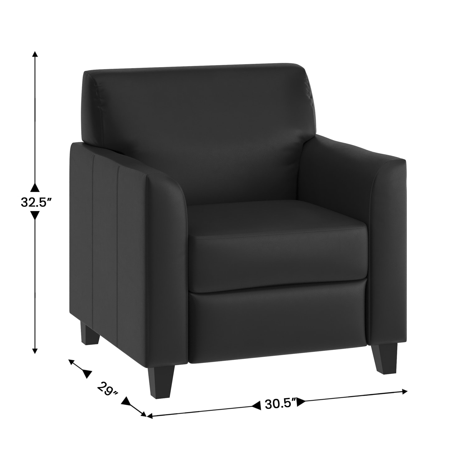 Flash Furniture HERCULES Diplomat Series Leathersoft Chair Black PopularChairscom Flash Furniture HERCULES Diplomat Series Leathersoft Chair Black PopularChairscom