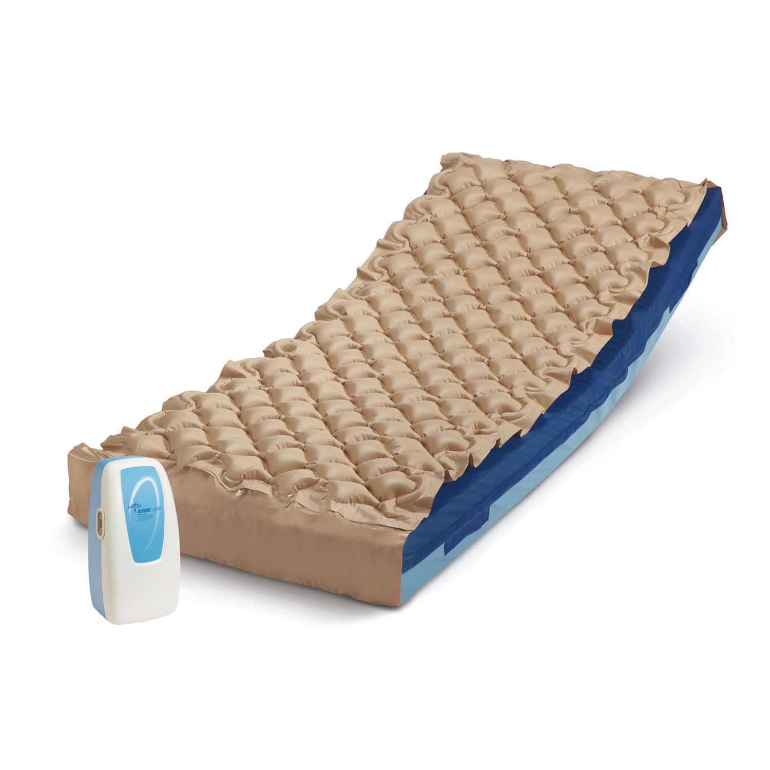 Airone Alternating Pressure Pad System, Blue/Tan