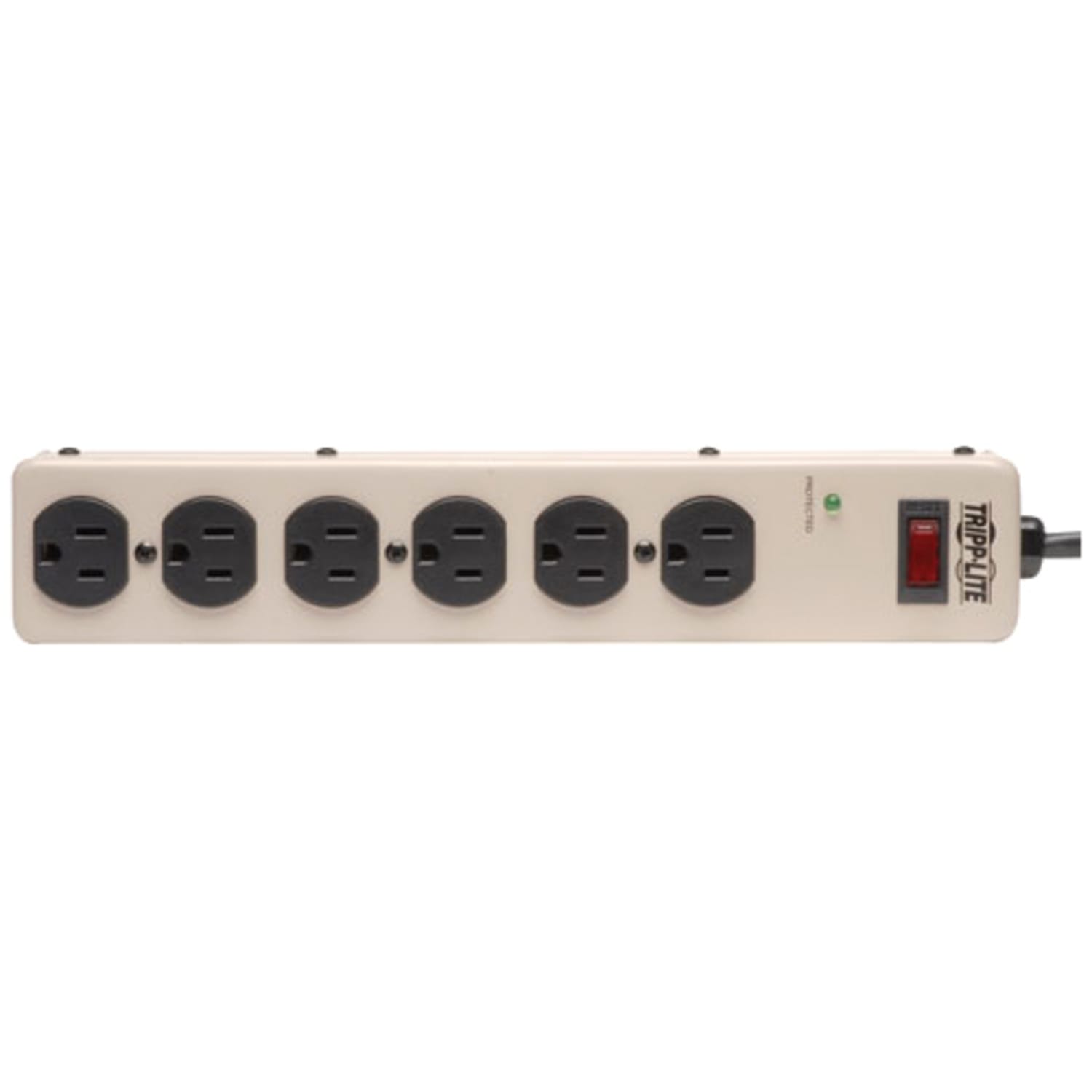 Eaton Tripp Lite Series 6-Outlet Commercial-Grade Surge Protector, 6 ft. (1.83 m) Cord, 900 Joules, 12. - PM6SN1 - Image 6