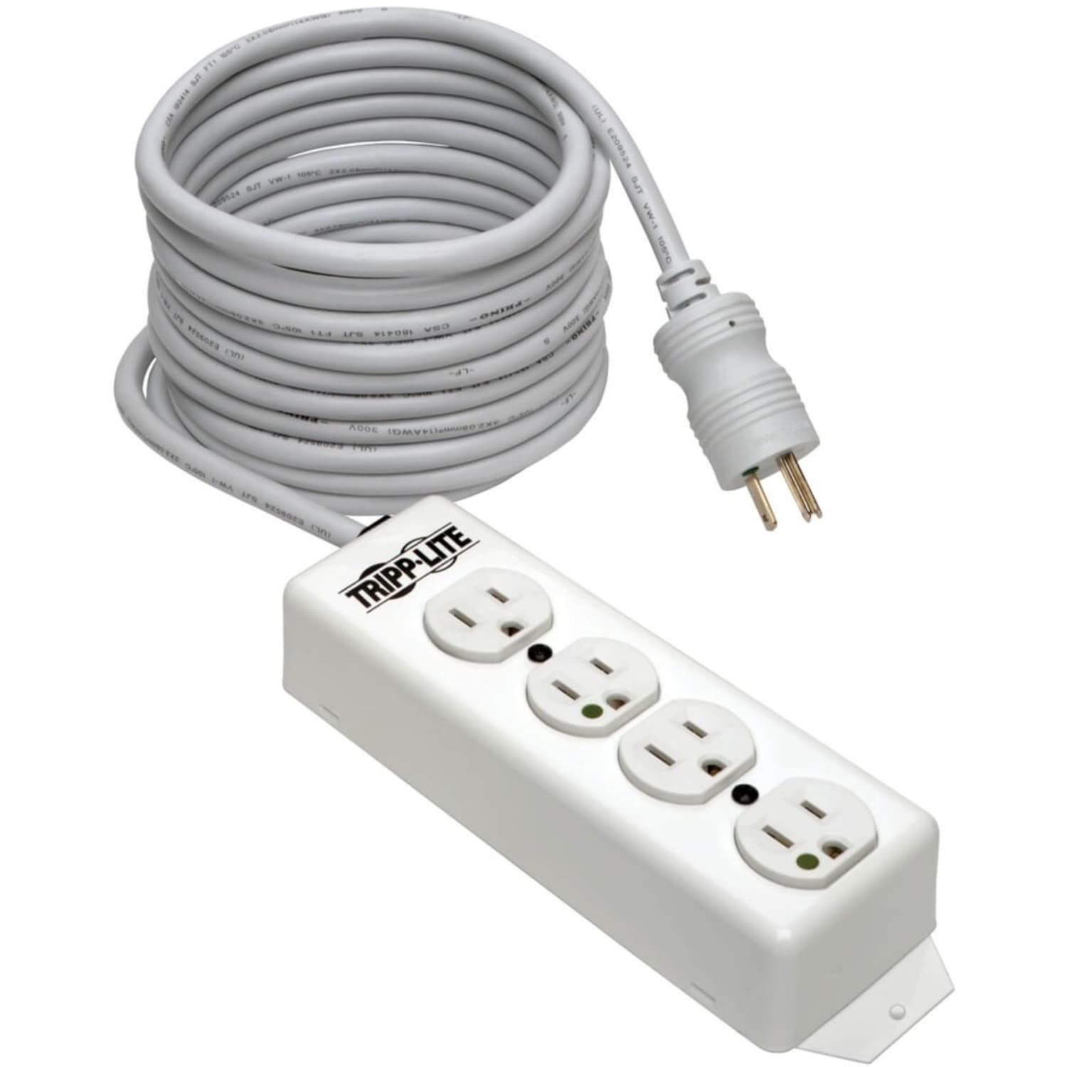Tripp Lite 4-Outlet Power Strip with Hospital-Grade Plug & Receptacles - Image 5