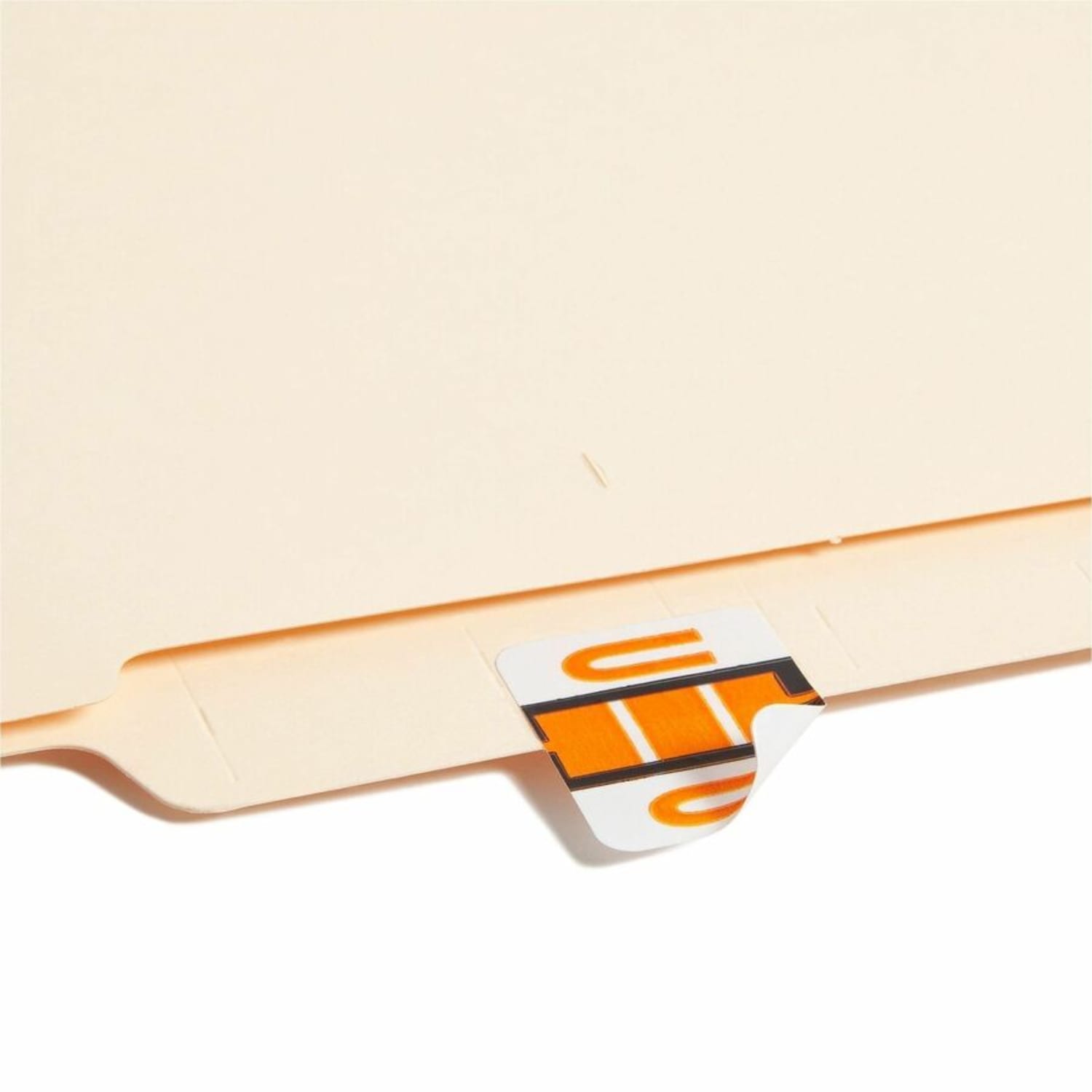 Smead BCCR Bar-Style Permanent Alphabetical Labels, U, Light Orange, Roll Of 500 - Image 5
