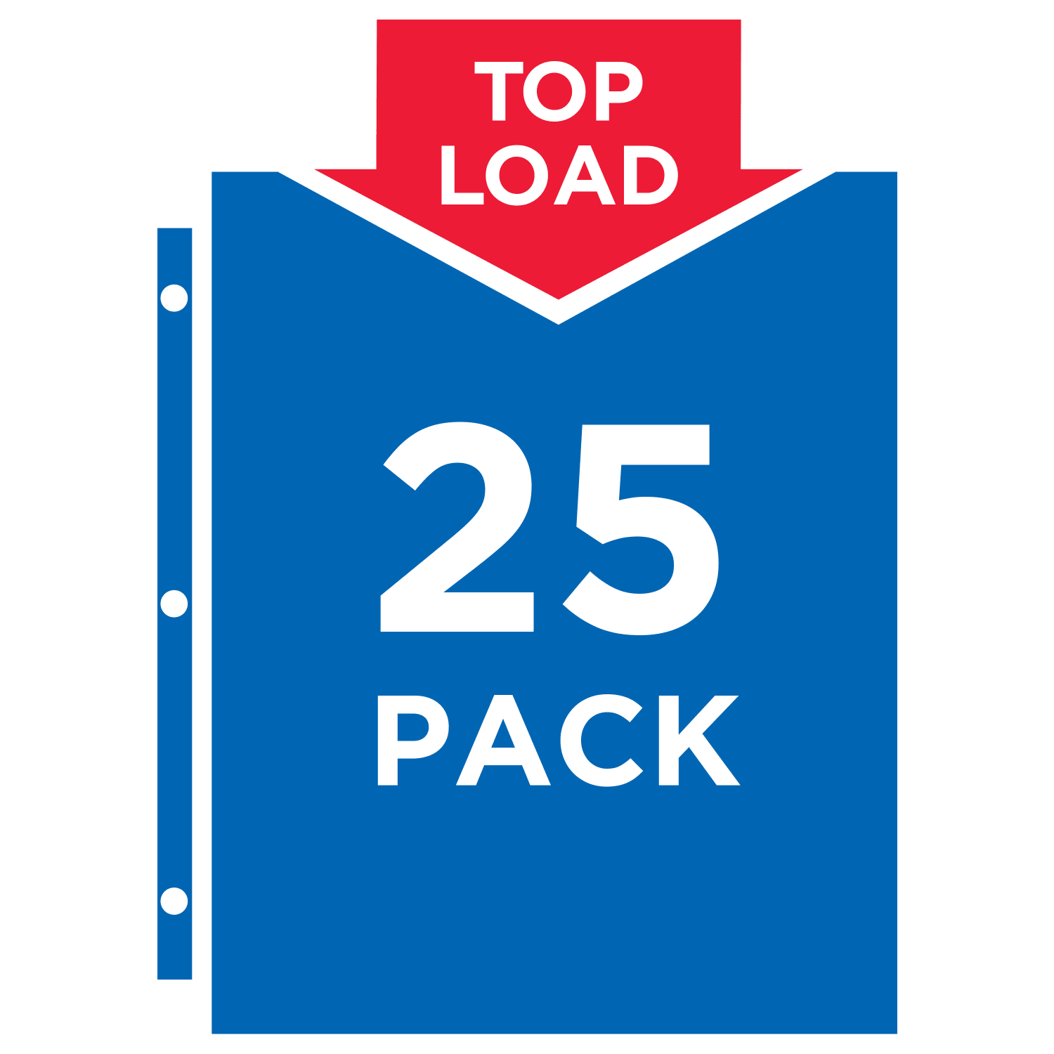 Avery Heavyweight Easy Load Sheet Protectors, 8-1/2in x 11in, Diamond Clear, 25 Document Protectors - Image 5