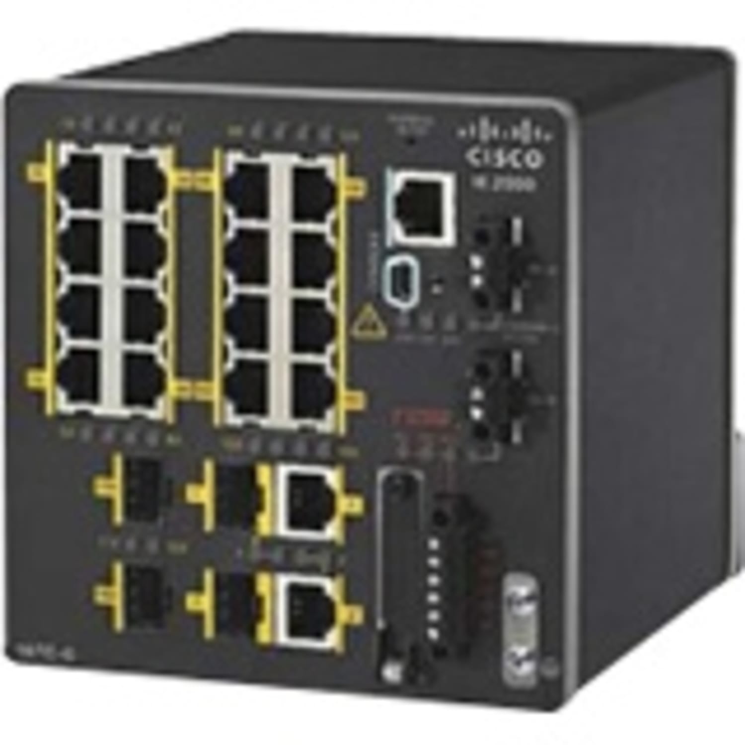 Cisco IE-2000-16TC-L Ethernet Switch - 20 Ports - Manageable - Fast Ethernet - 10/100Base-TX - 2 Layer Supported - IE200016TCL - Image 3