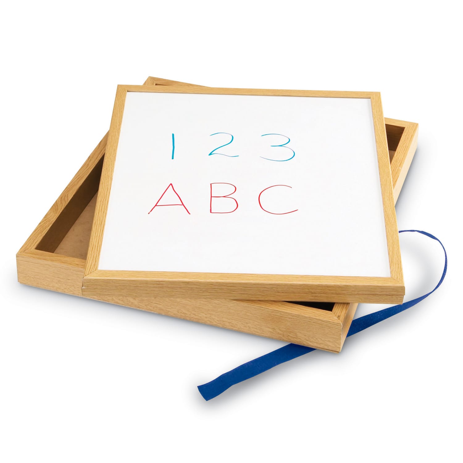 Learning Resources Double-Sided Tabletop Easel, 17 3/4in x 19 3/4in, Wood, Brown - Image 4